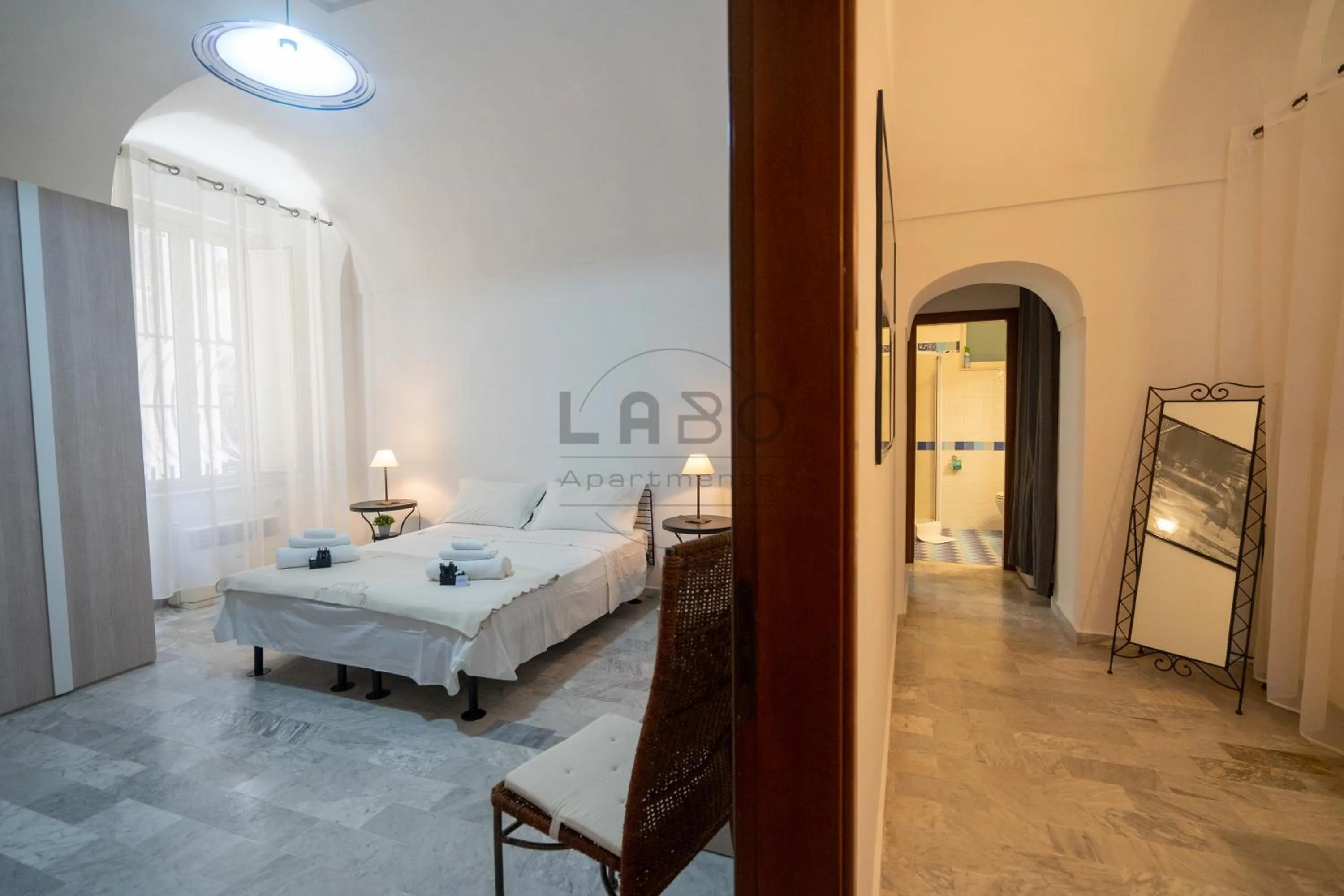 Bed in Eirene Exclusive Apartment