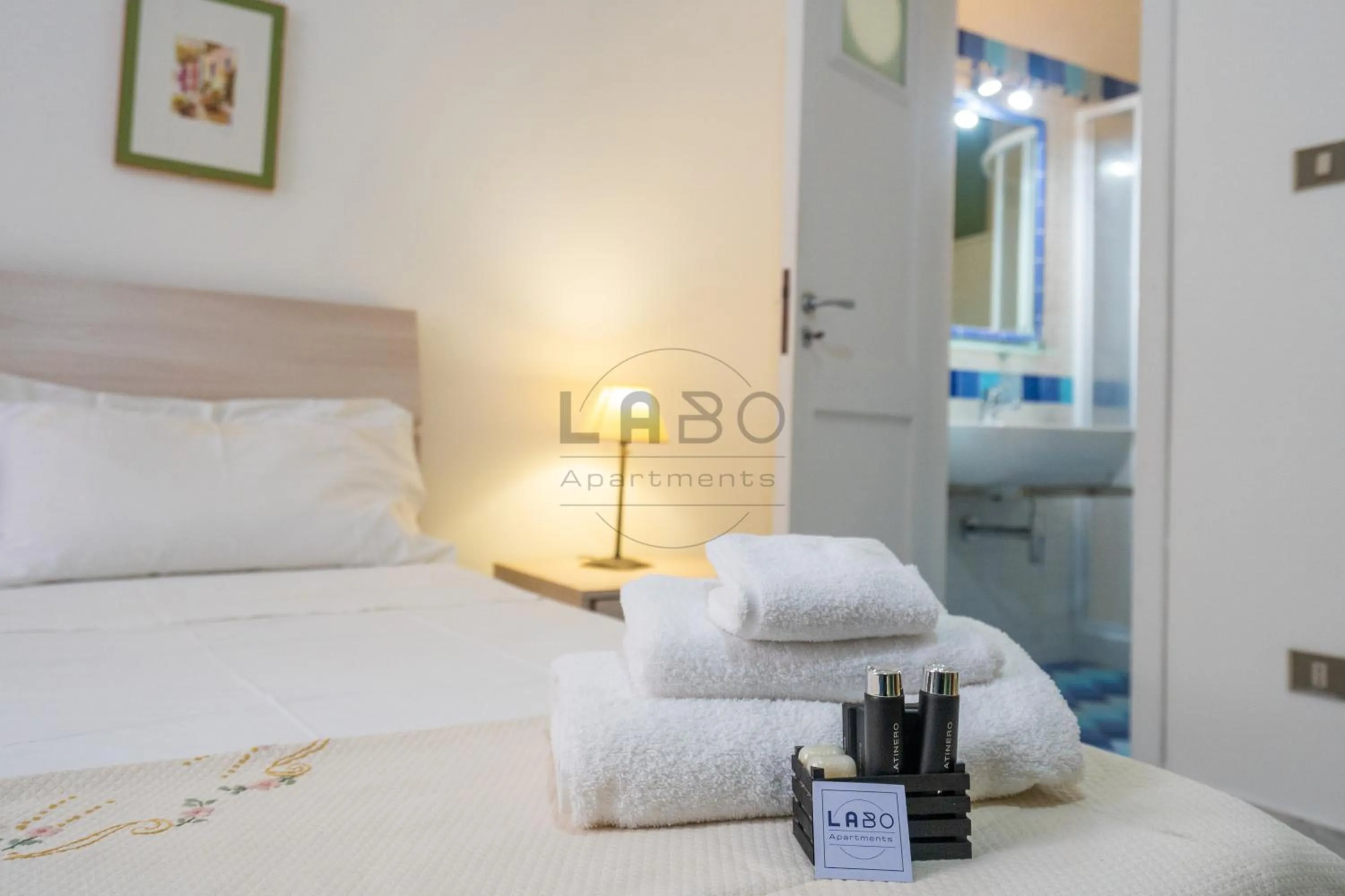 Bed in Eirene Exclusive Apartment