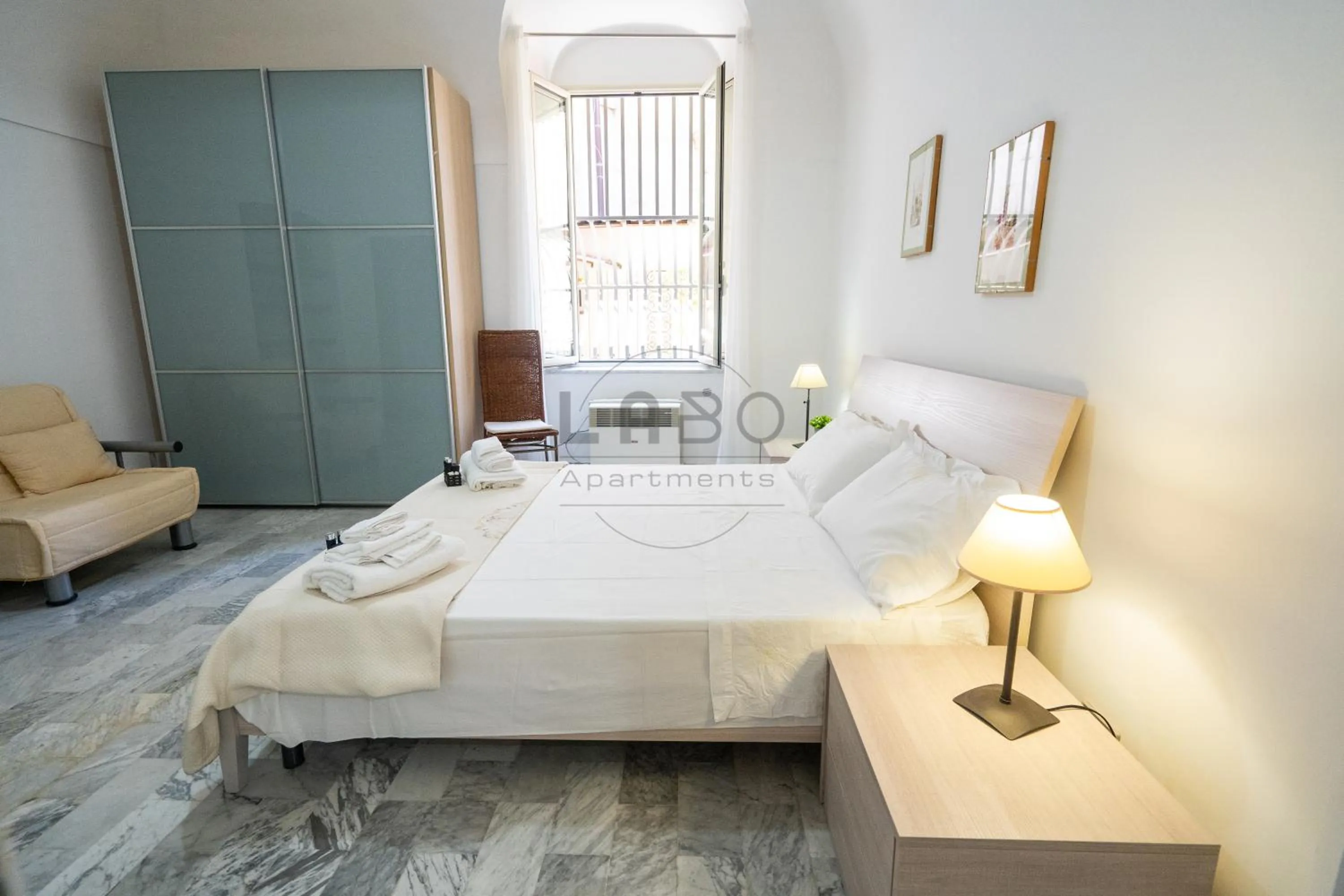 Bed in Eirene Exclusive Apartment