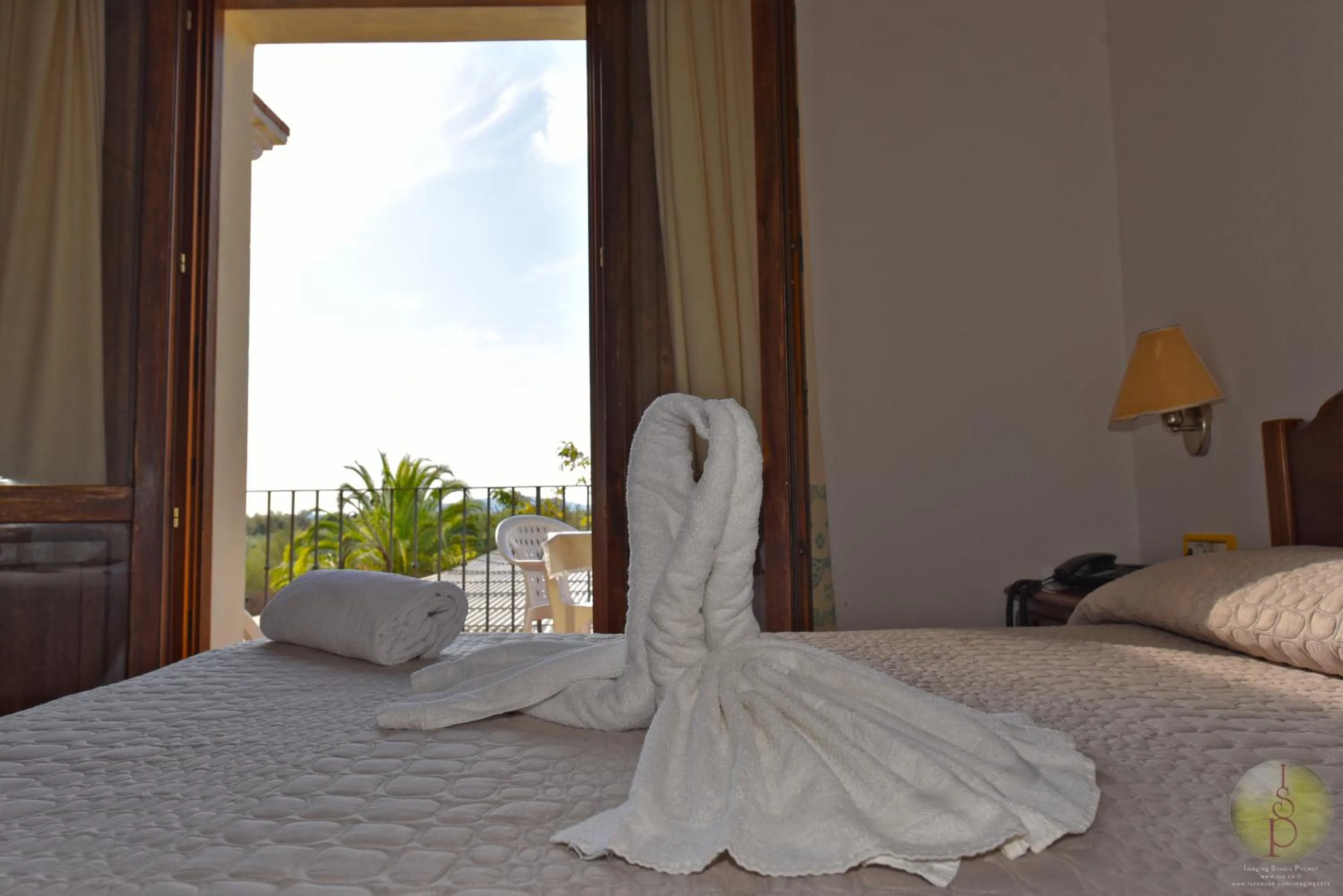 Bed in Hotel L'Ulivo