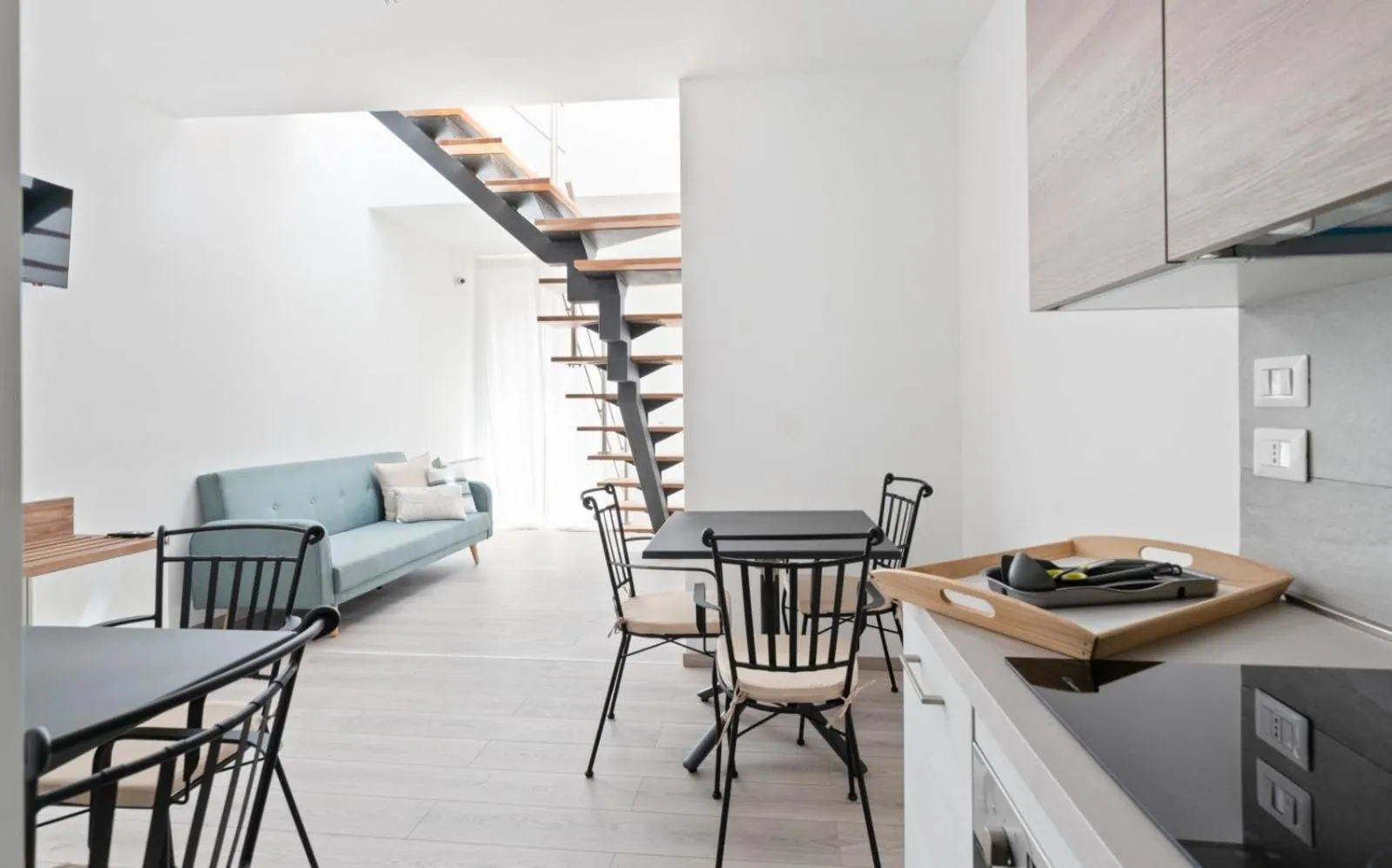 Dining area in Affittacamere L'Eolie