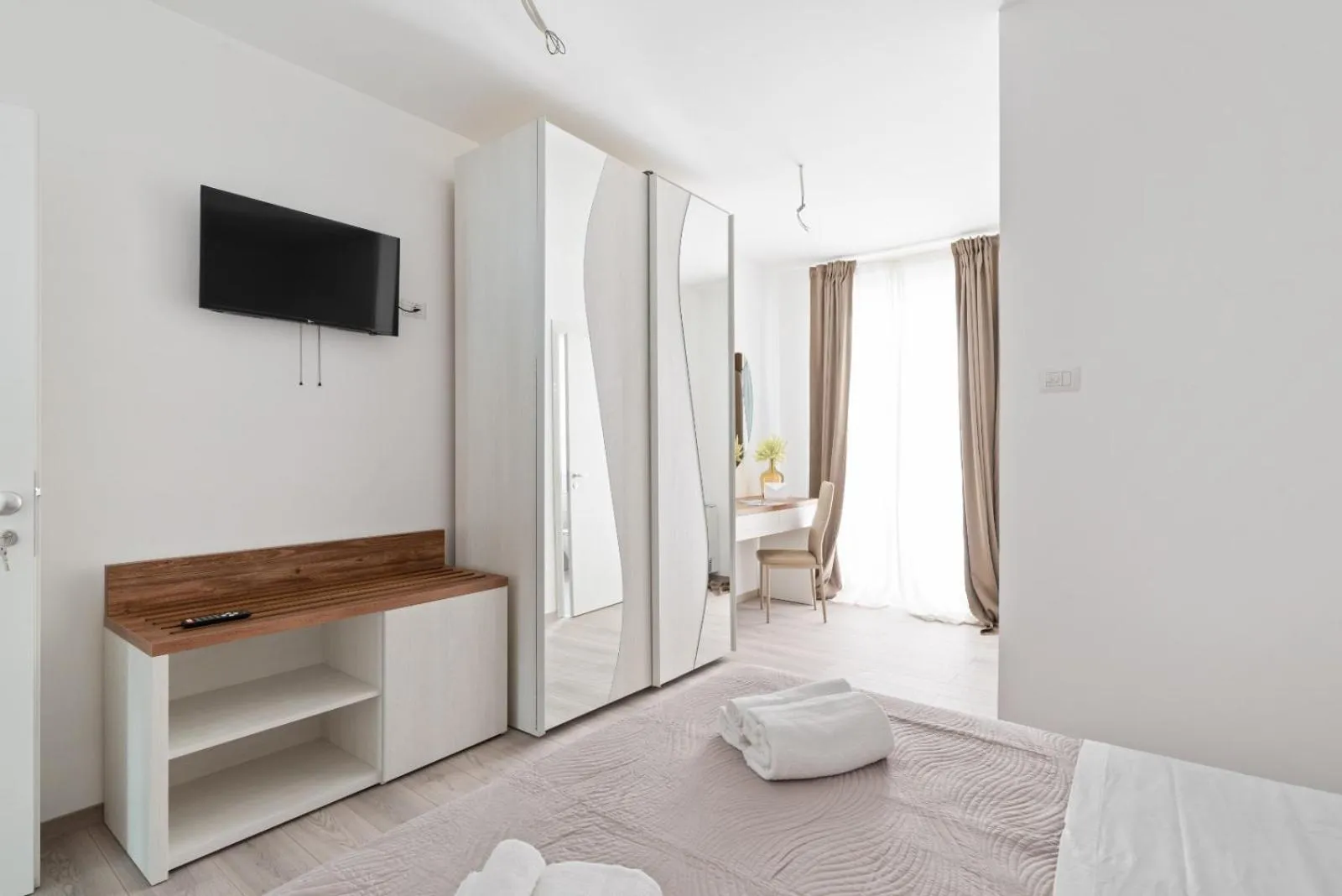 Bedroom in Affittacamere L'Eolie