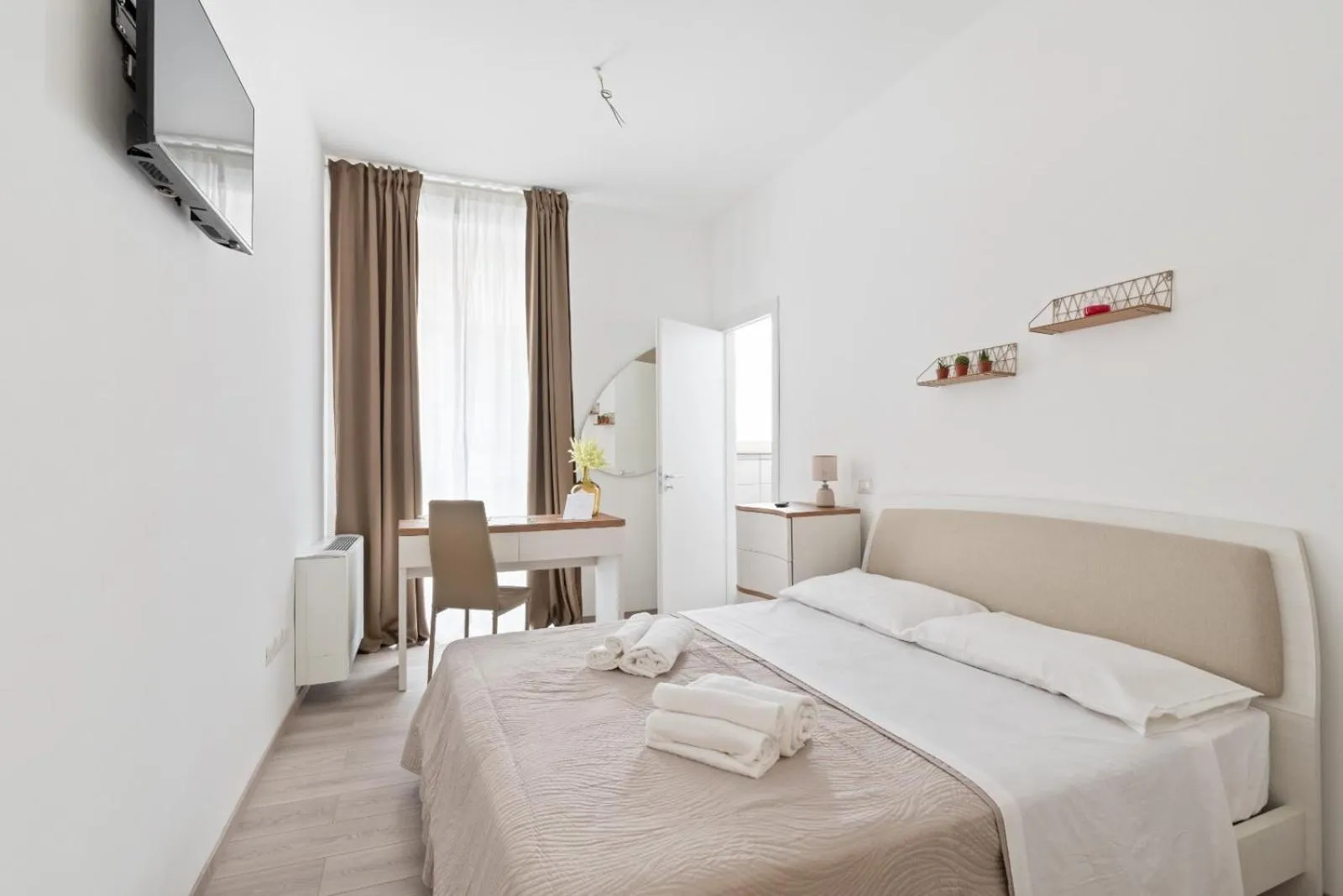 Bedroom in Affittacamere L'Eolie