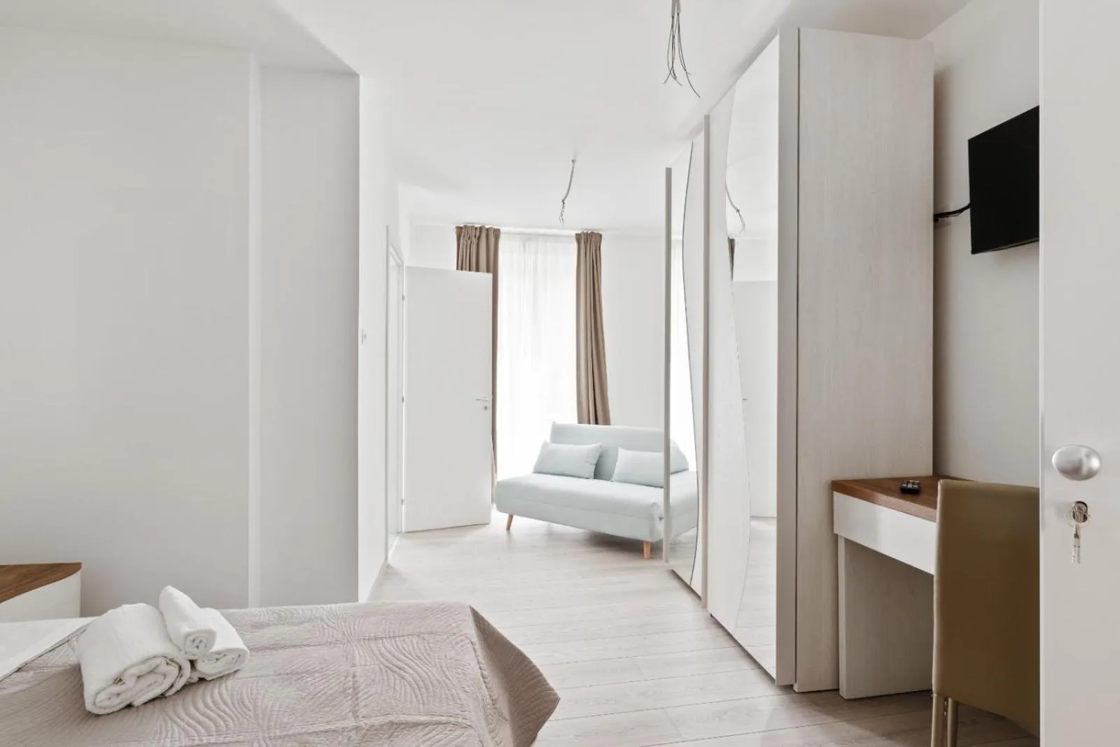Bedroom in Affittacamere L'Eolie