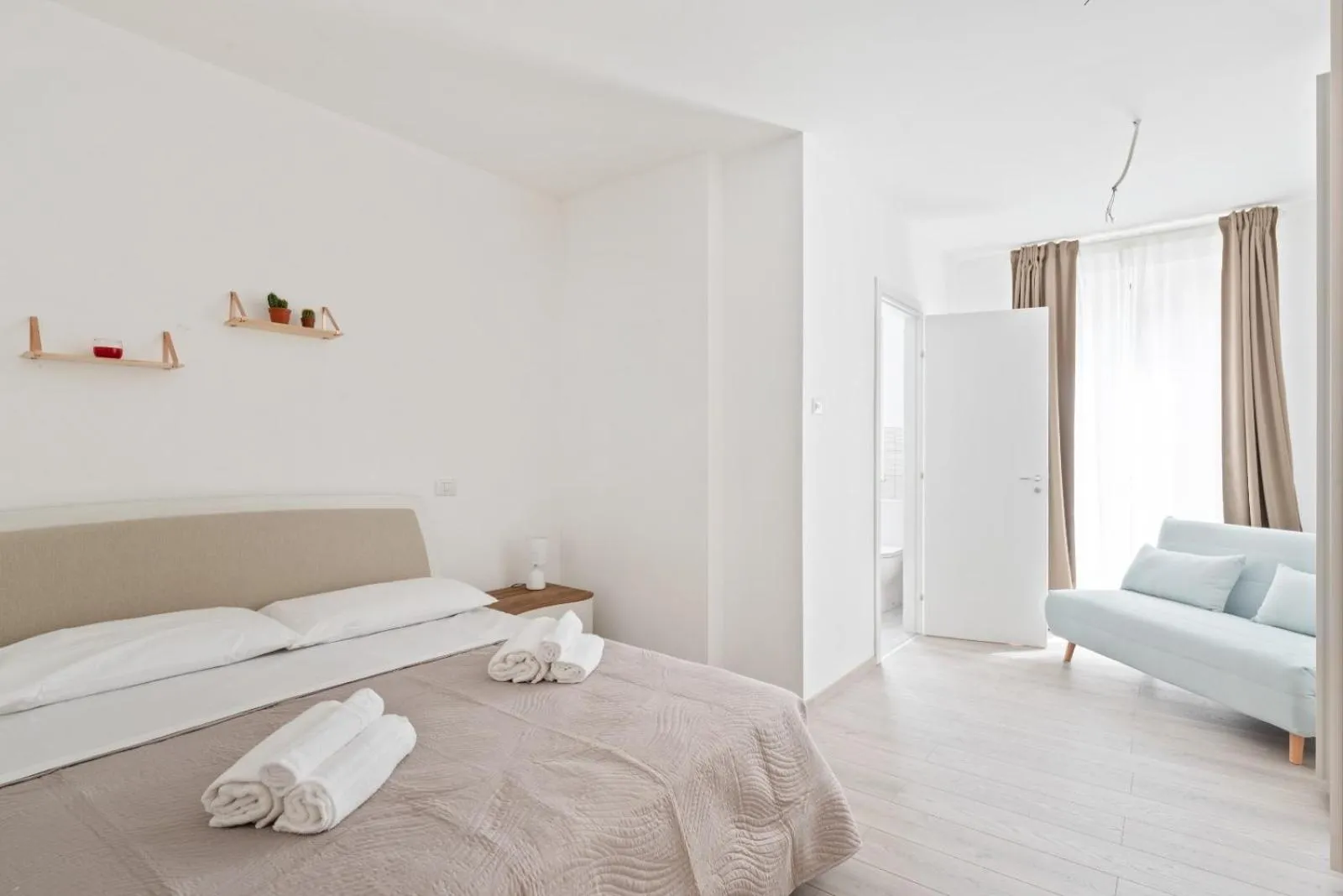 Bedroom in Affittacamere L'Eolie