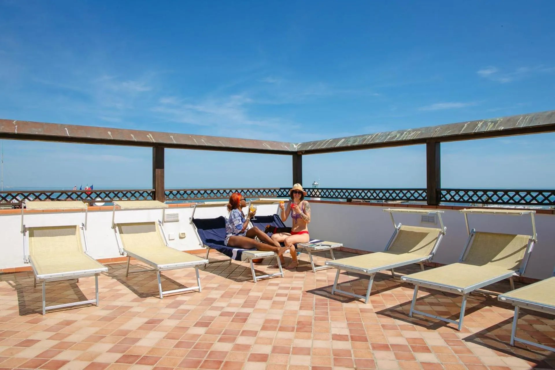 Balcony/Terrace in New Bristol Sport Hotel