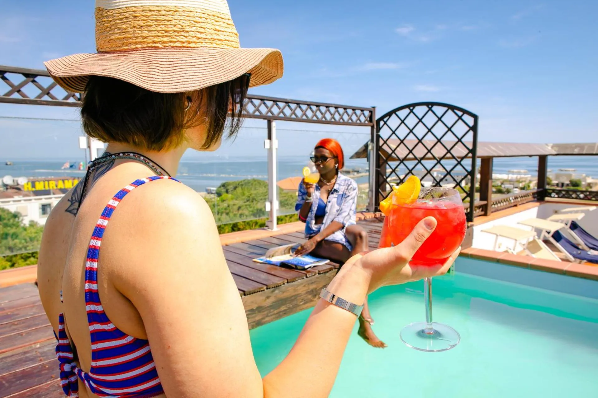 Balcony/Terrace in New Bristol Sport Hotel