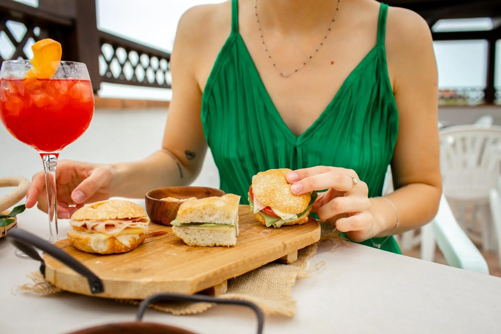 Food and drinks in New Bristol Sport Hotel