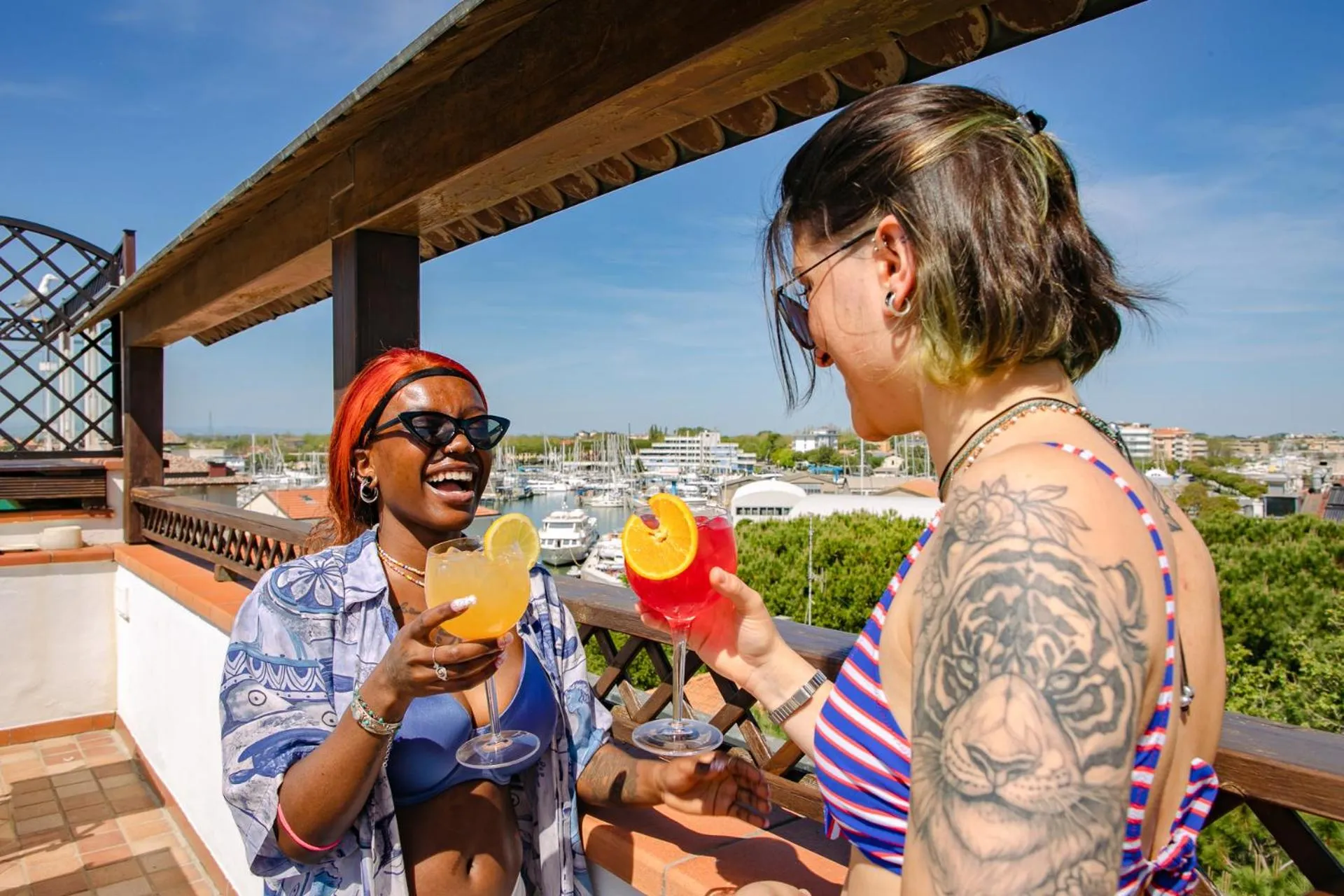 Balcony/Terrace in New Bristol Sport Hotel