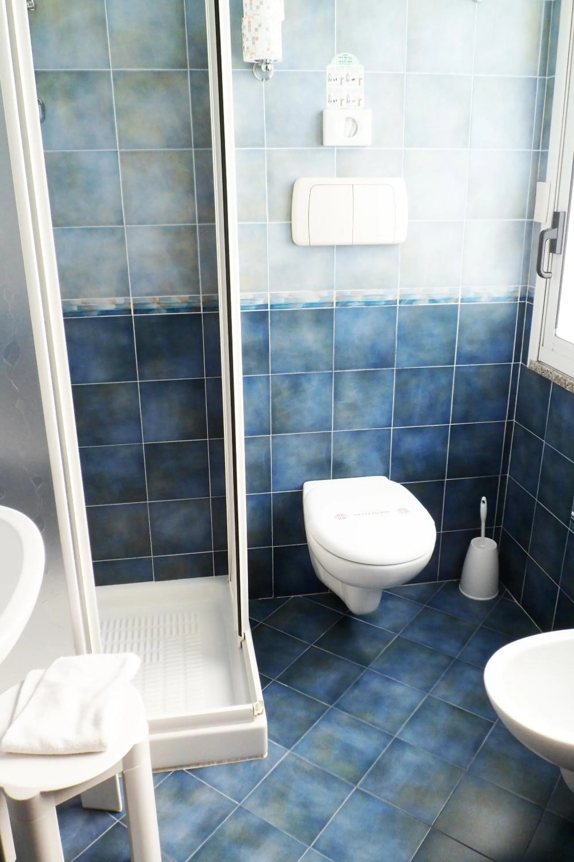 Shower in New Bristol Sport Hotel