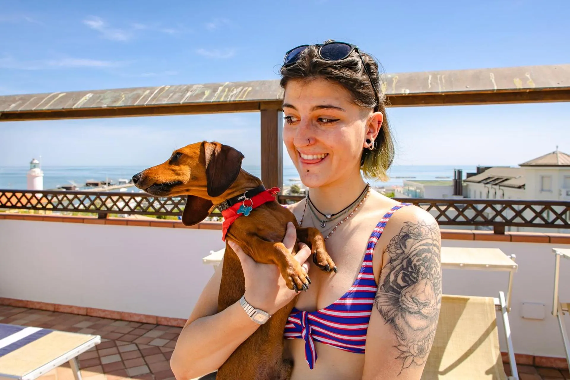 Sea view in New Bristol Sport Hotel