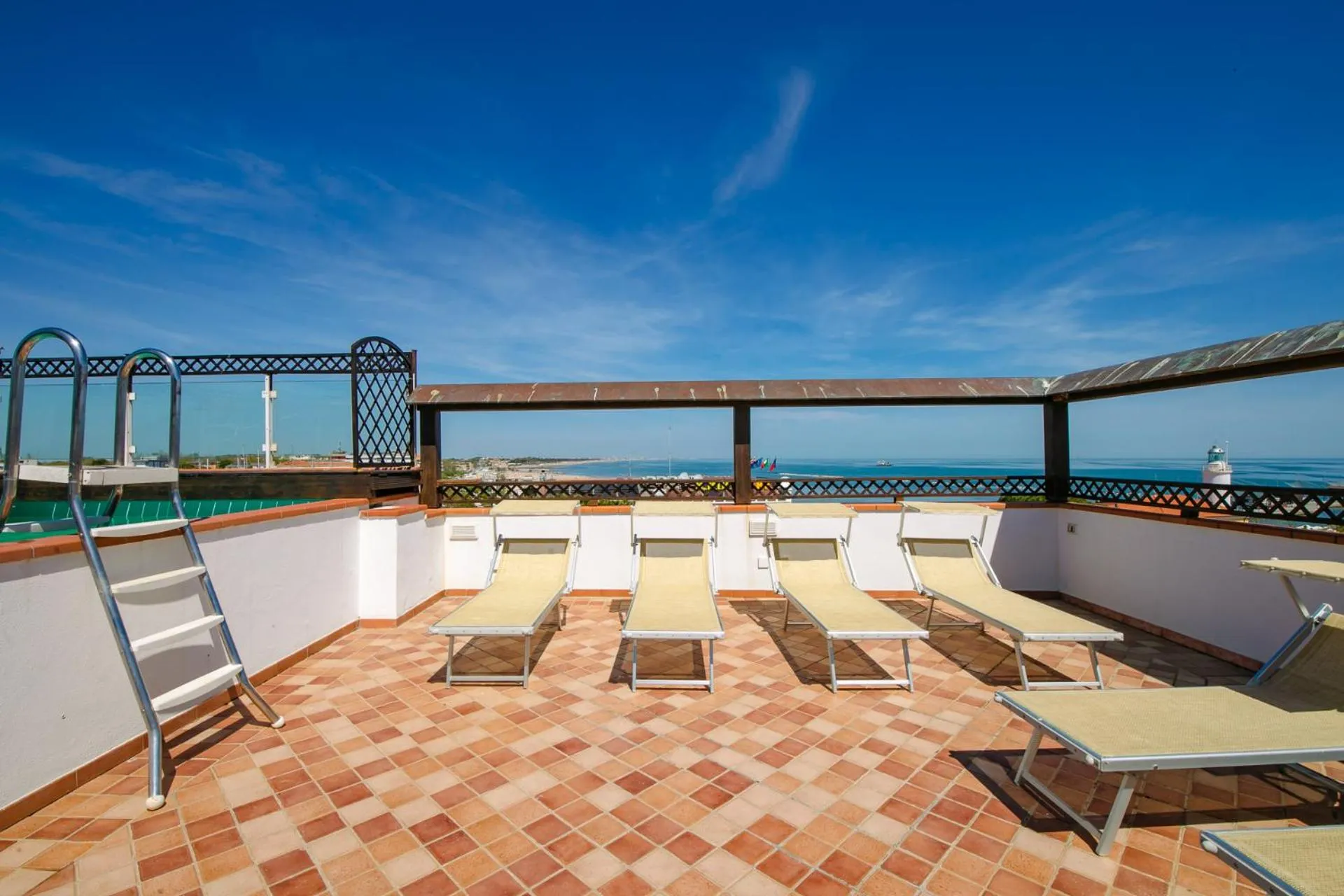 Balcony/Terrace in New Bristol Sport Hotel