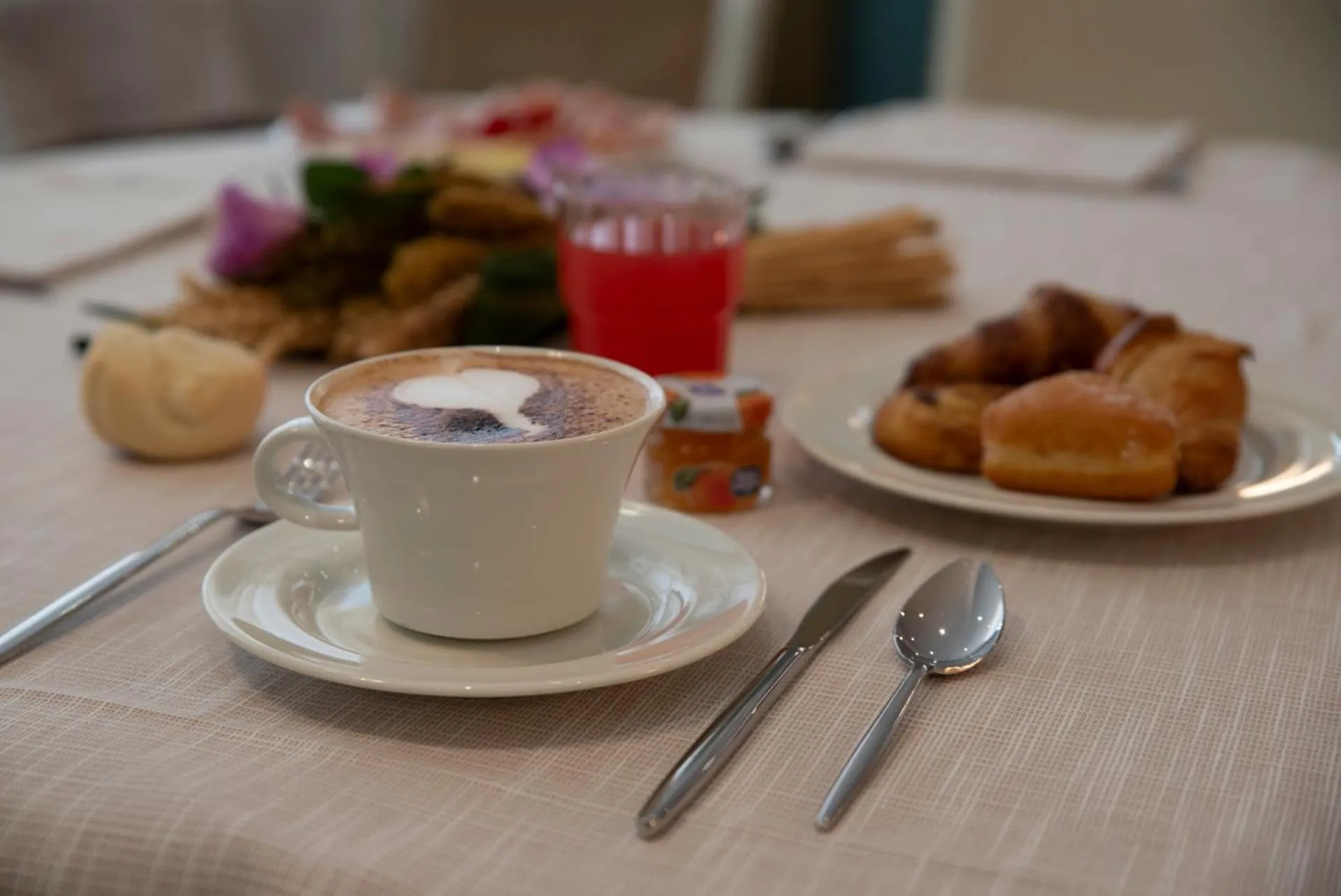Italian breakfast in Hotel Garden Lido
