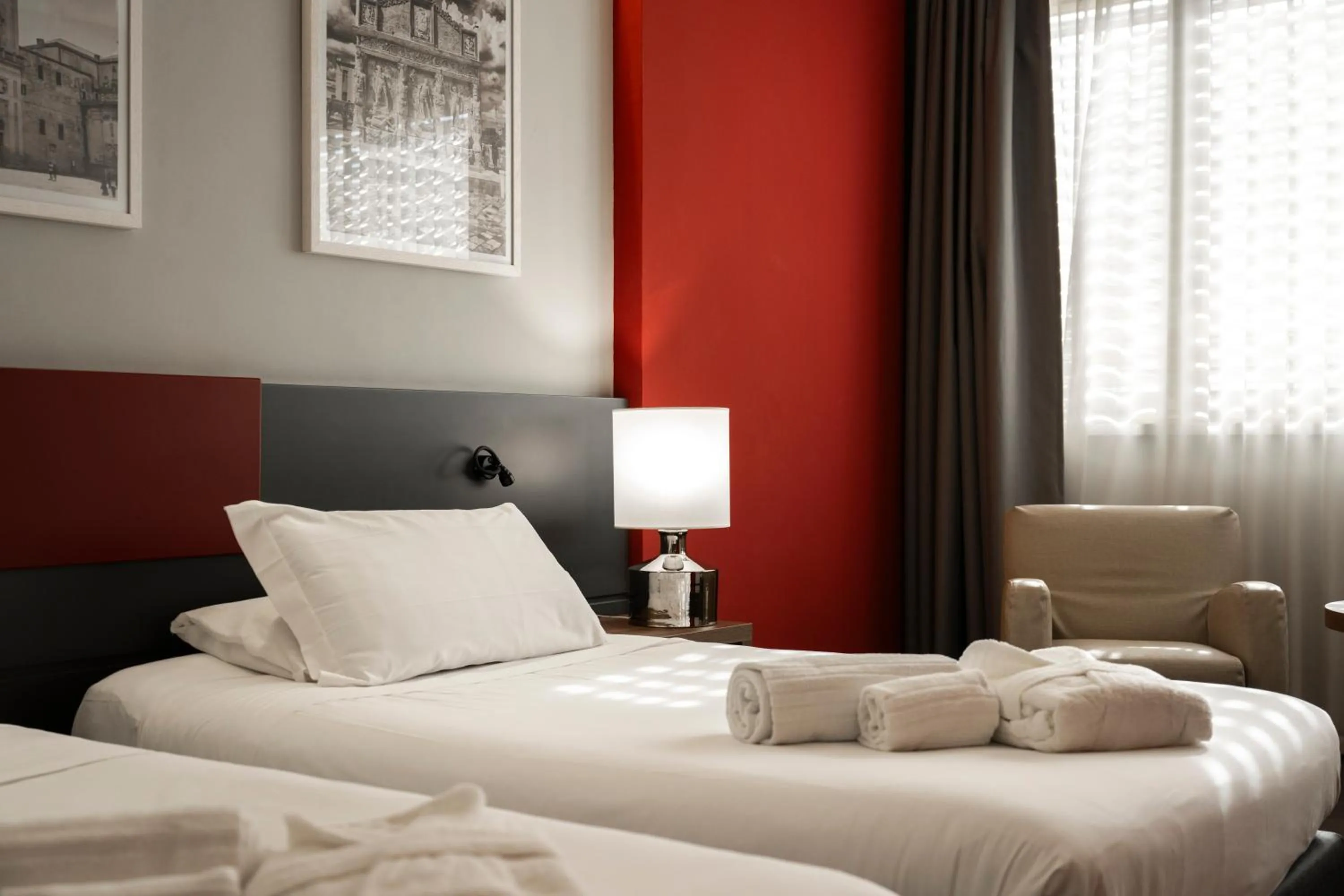 Bed in Mercure Hotel President Lecce