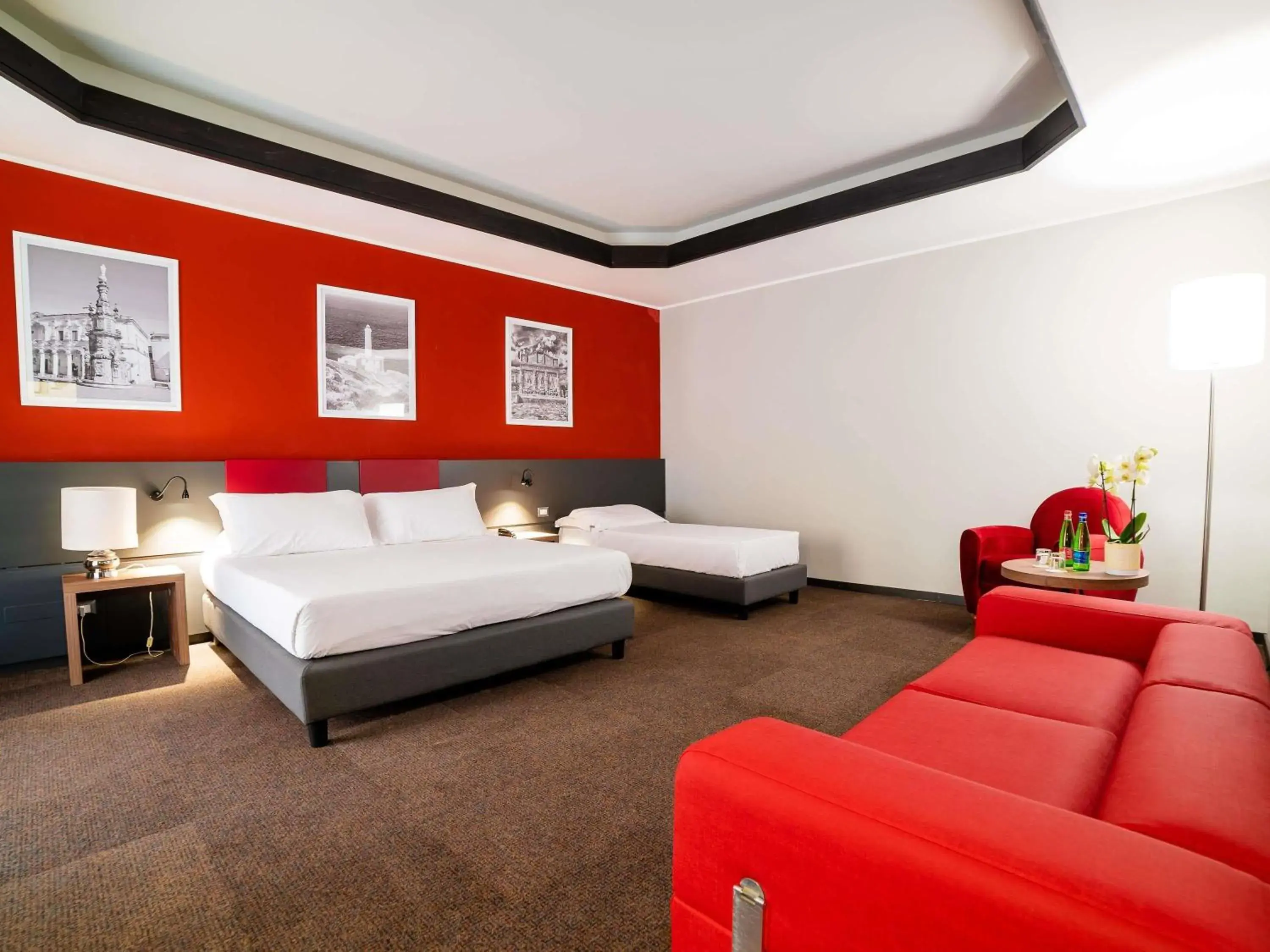 Bedroom, Bed in Mercure Hotel President Lecce Bedroom, Bed in Mercure Hotel President Lecce