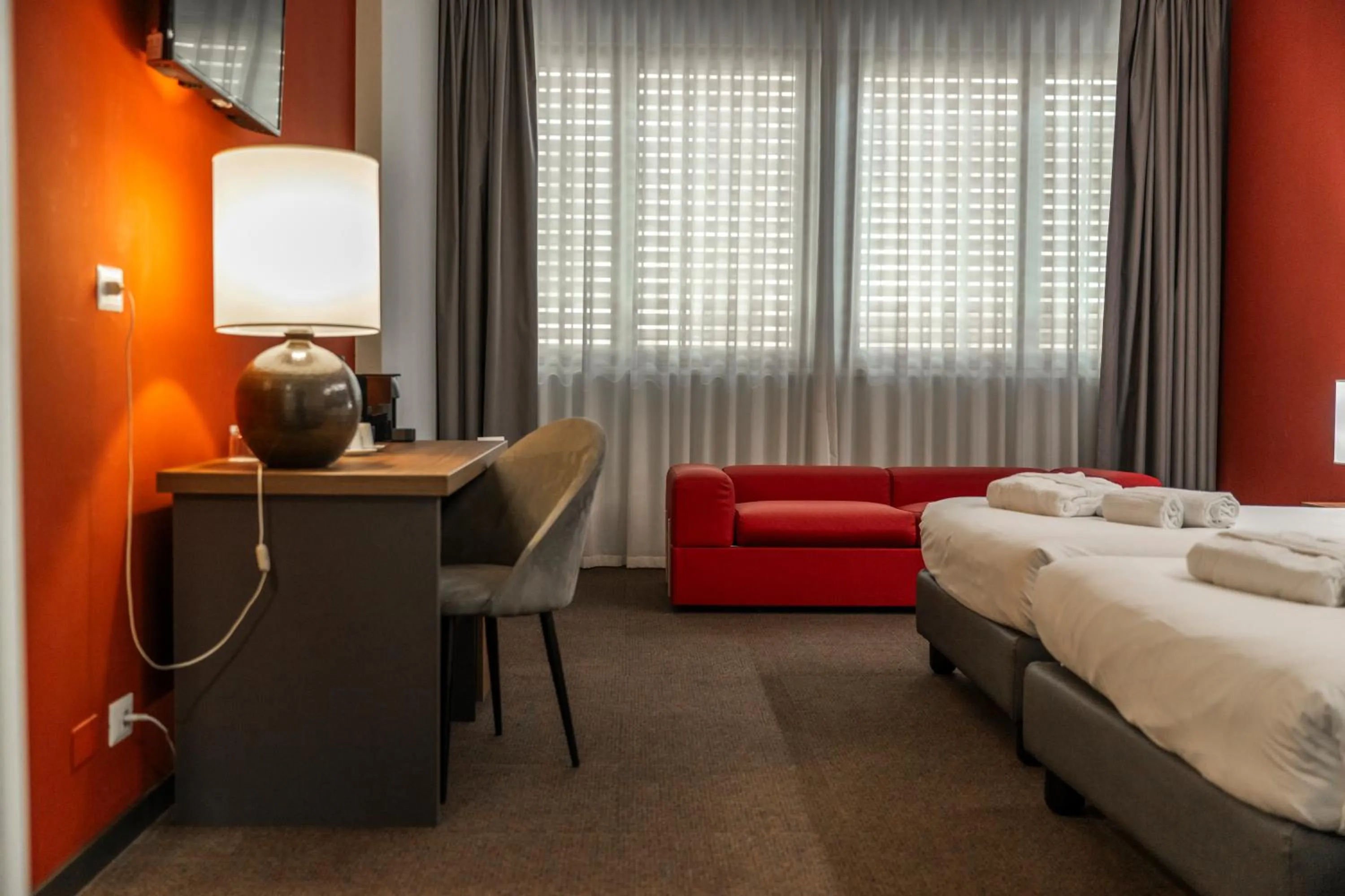 Bedroom, Bed in Mercure Hotel President Lecce