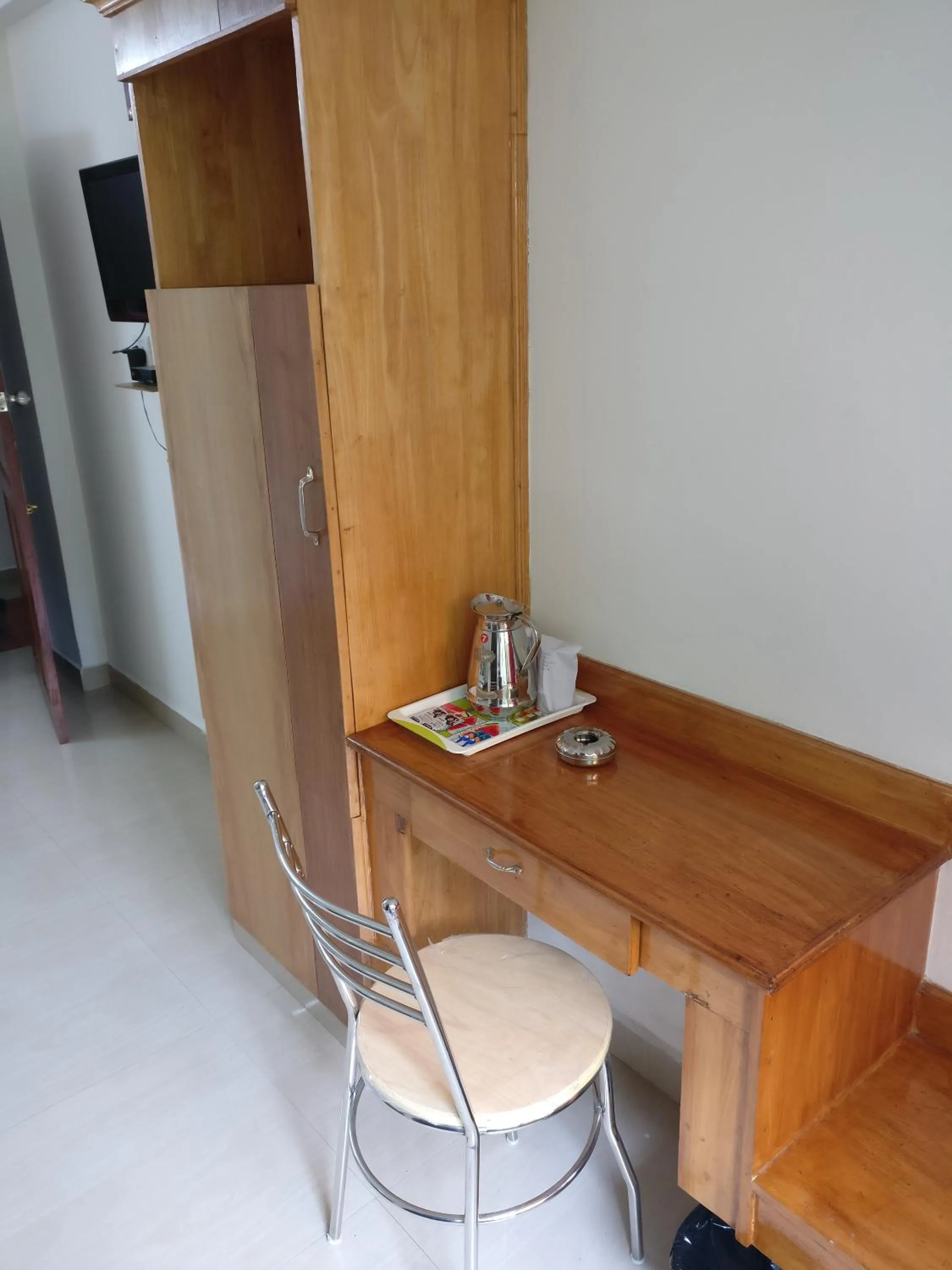 Seating area in A V Residency