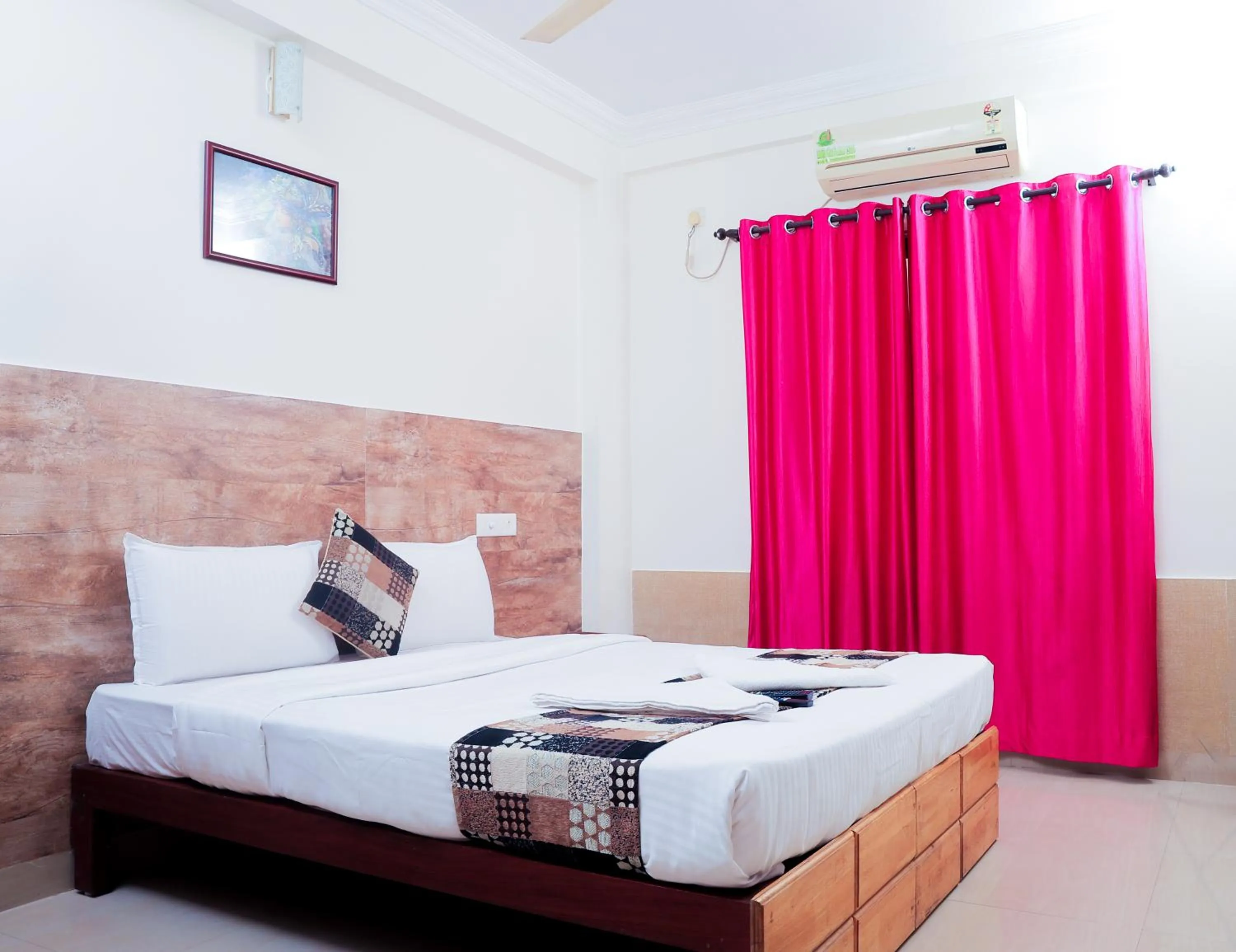 Bedroom, Bed in A V Residency