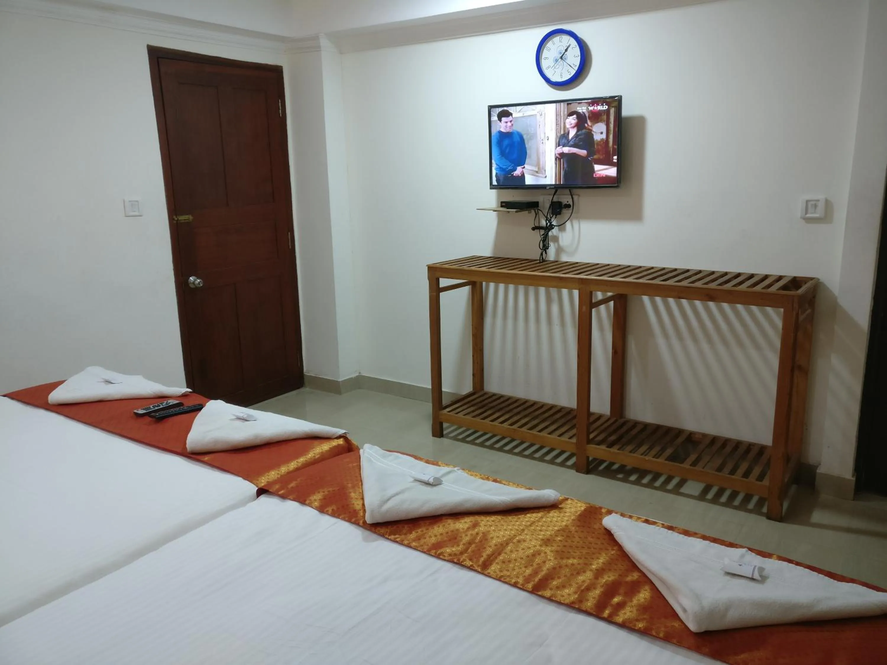 Bedroom, Bed in A V Residency