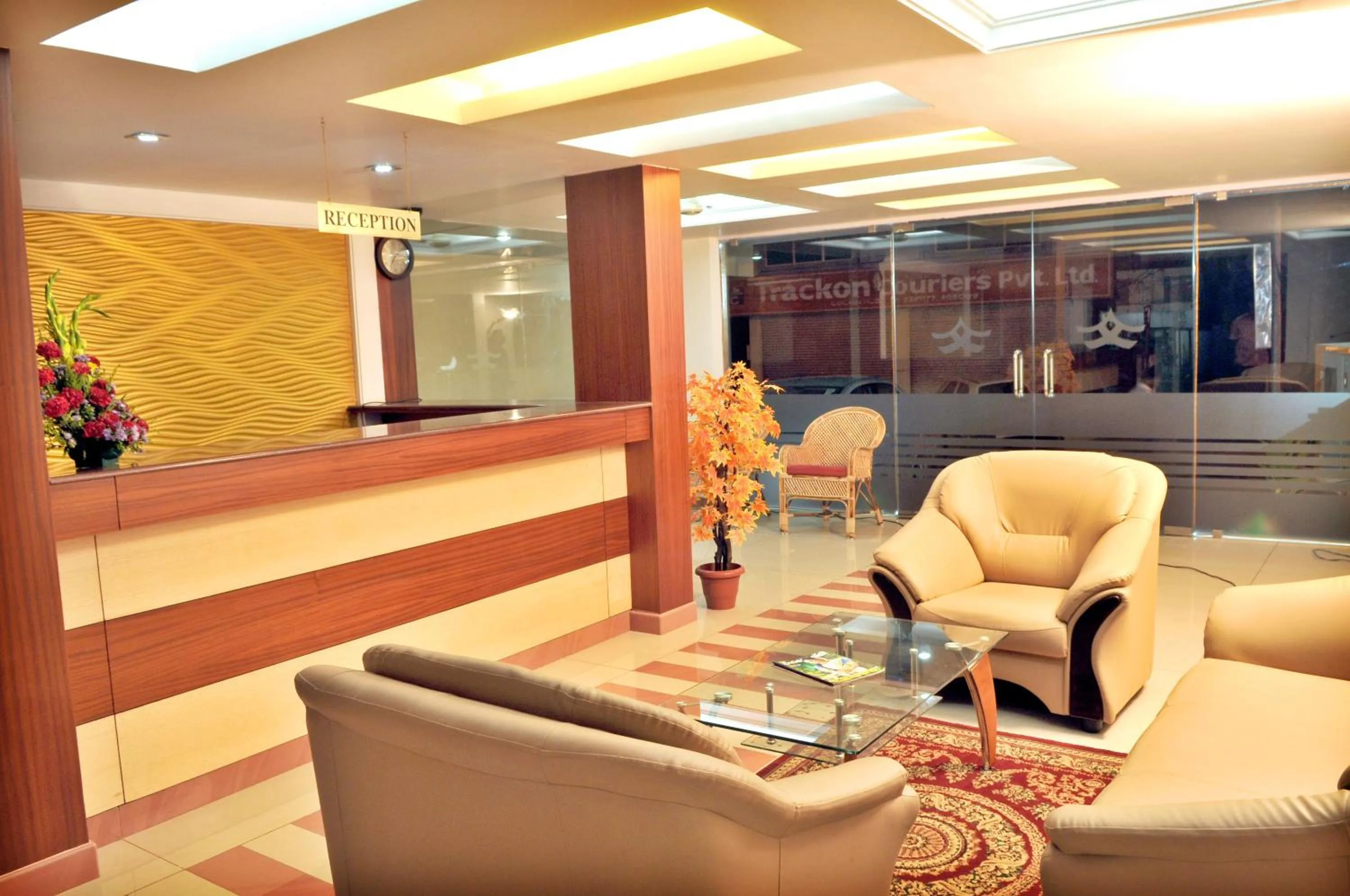 Lobby or reception in A V Residency