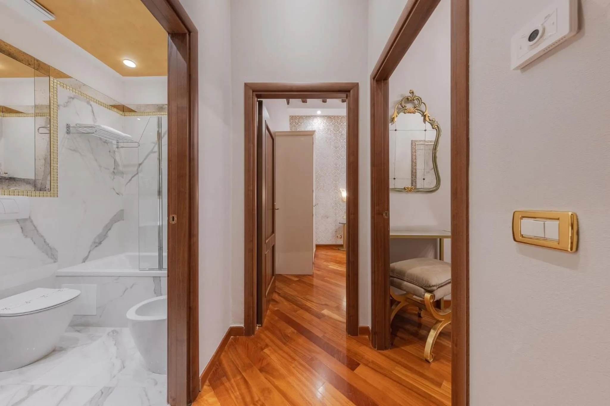 Bathroom in Cà dell'arte Suite