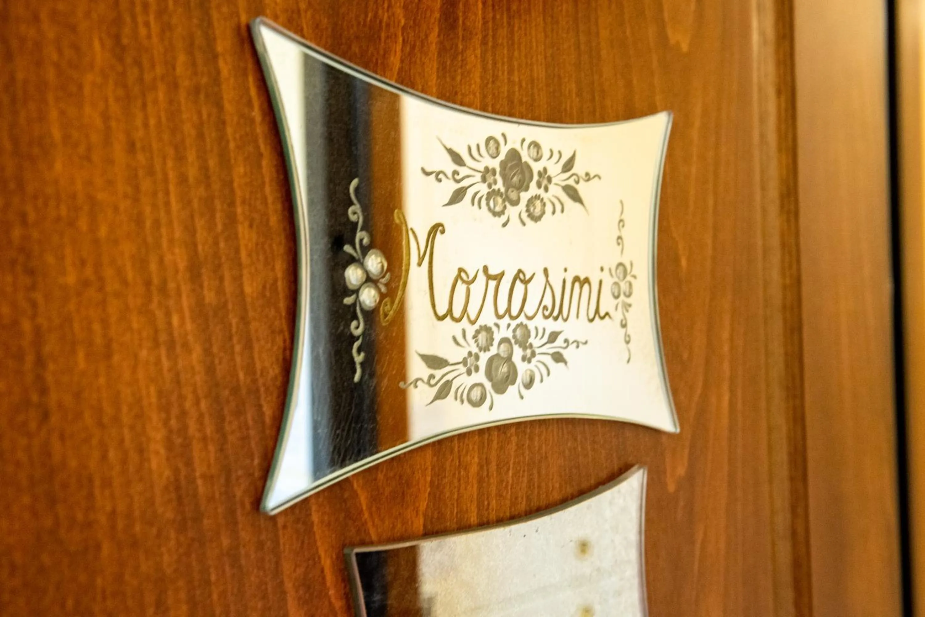 Decorative detail in Cà dell'arte Suite