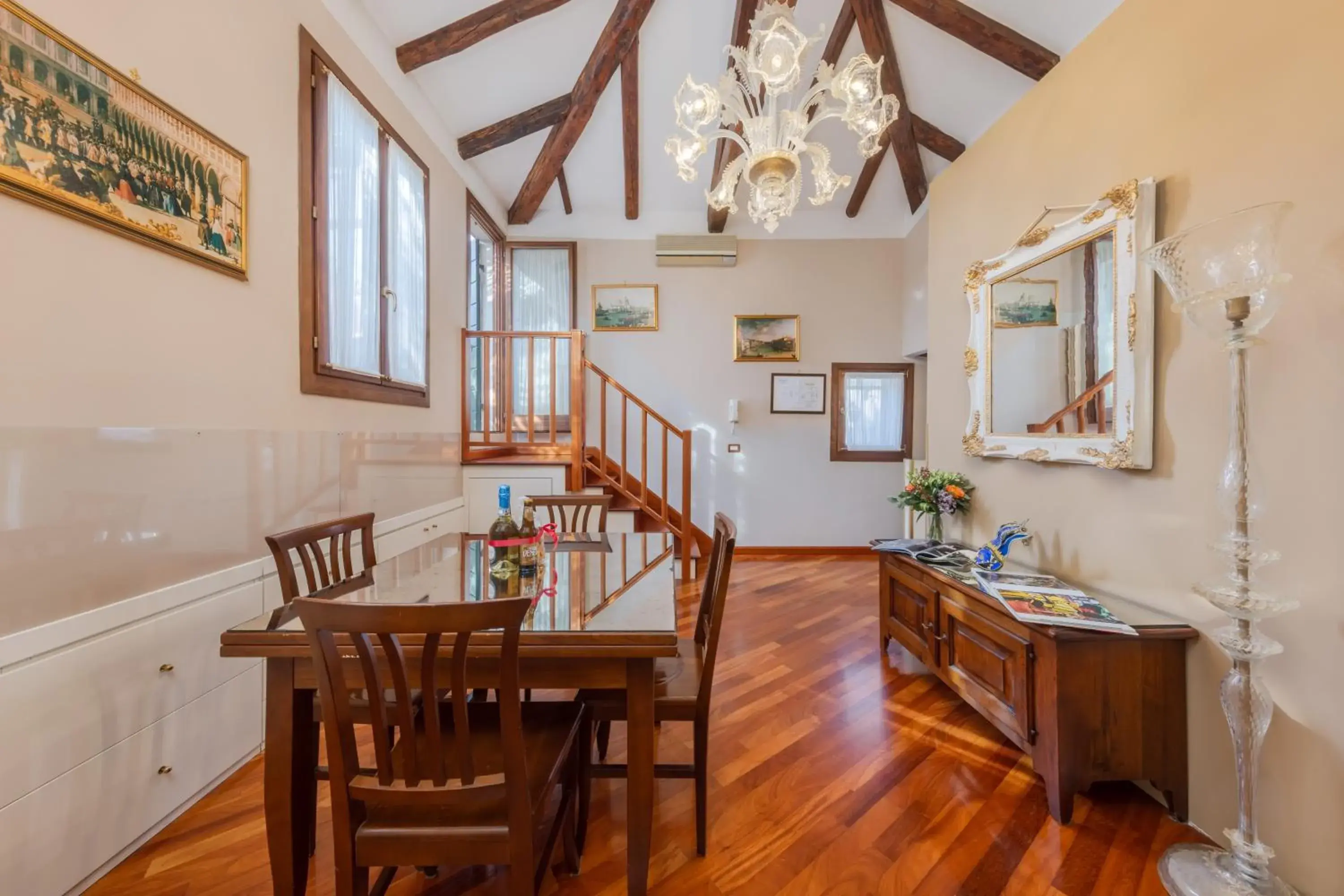 Living room in Cà dell'arte Suite Living room in Cà dell'arte Suite