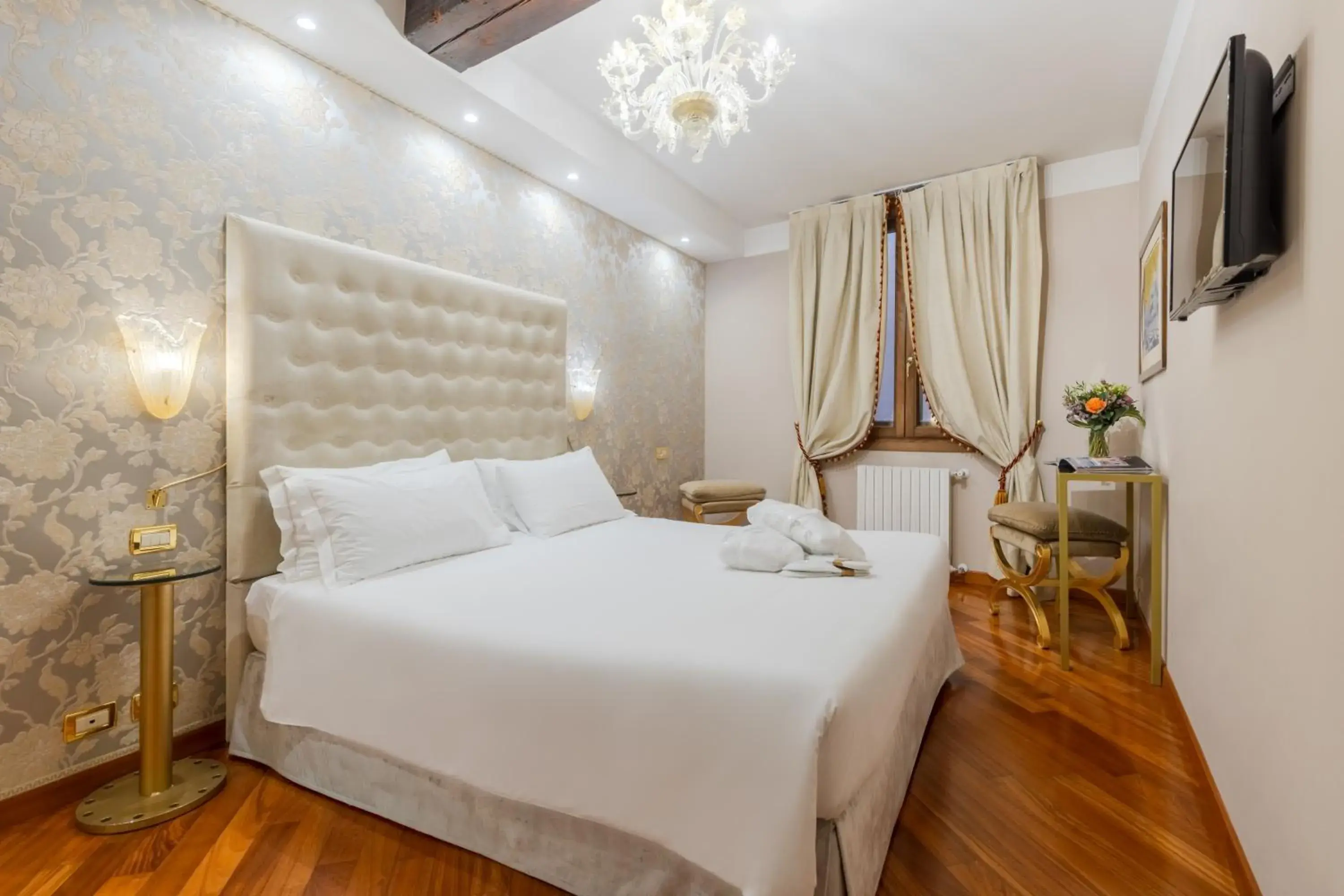 Bedroom, Bed in Cà dell'arte Suite Bedroom, Bed in Cà dell'arte Suite