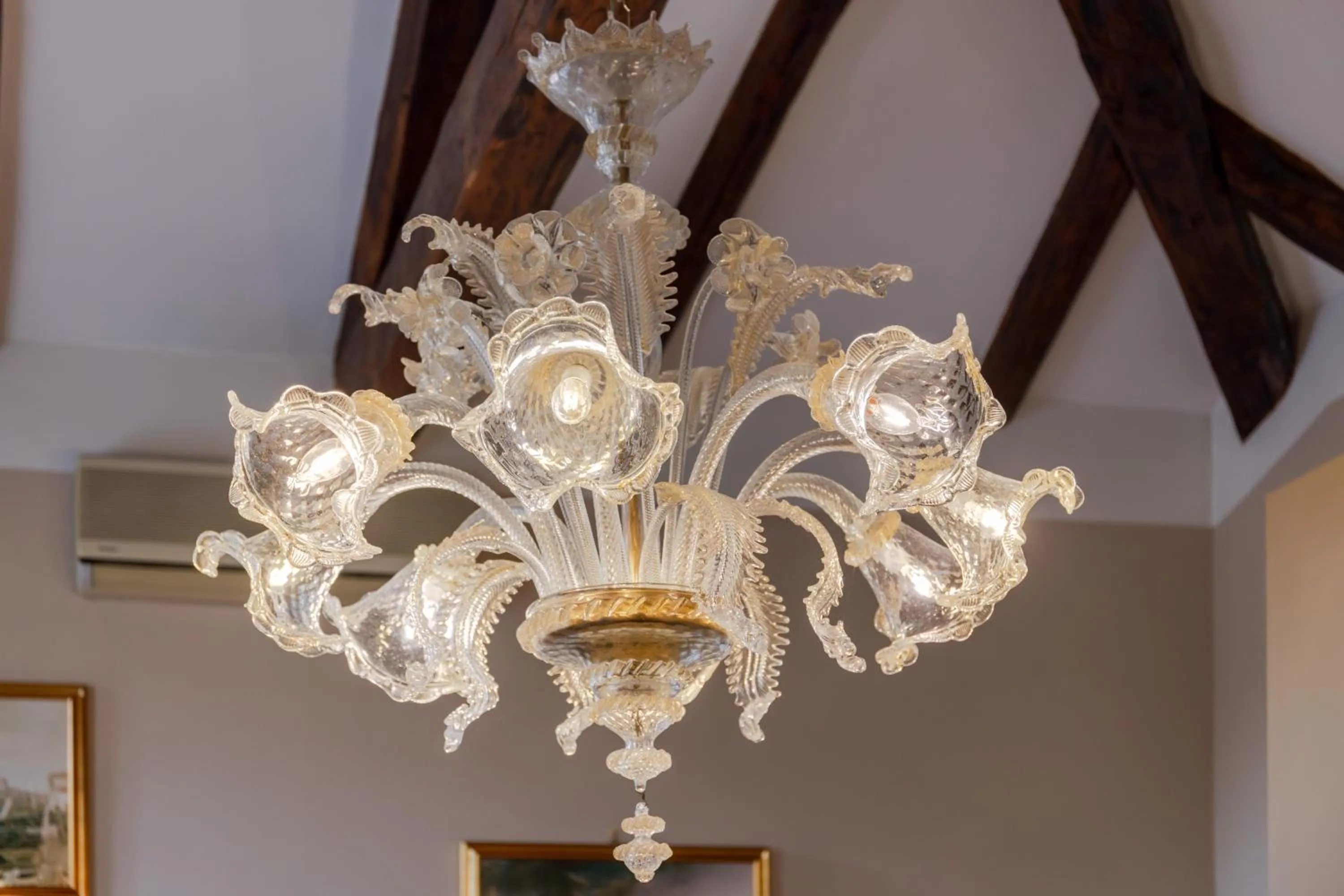 Decorative detail in Cà dell'arte Suite