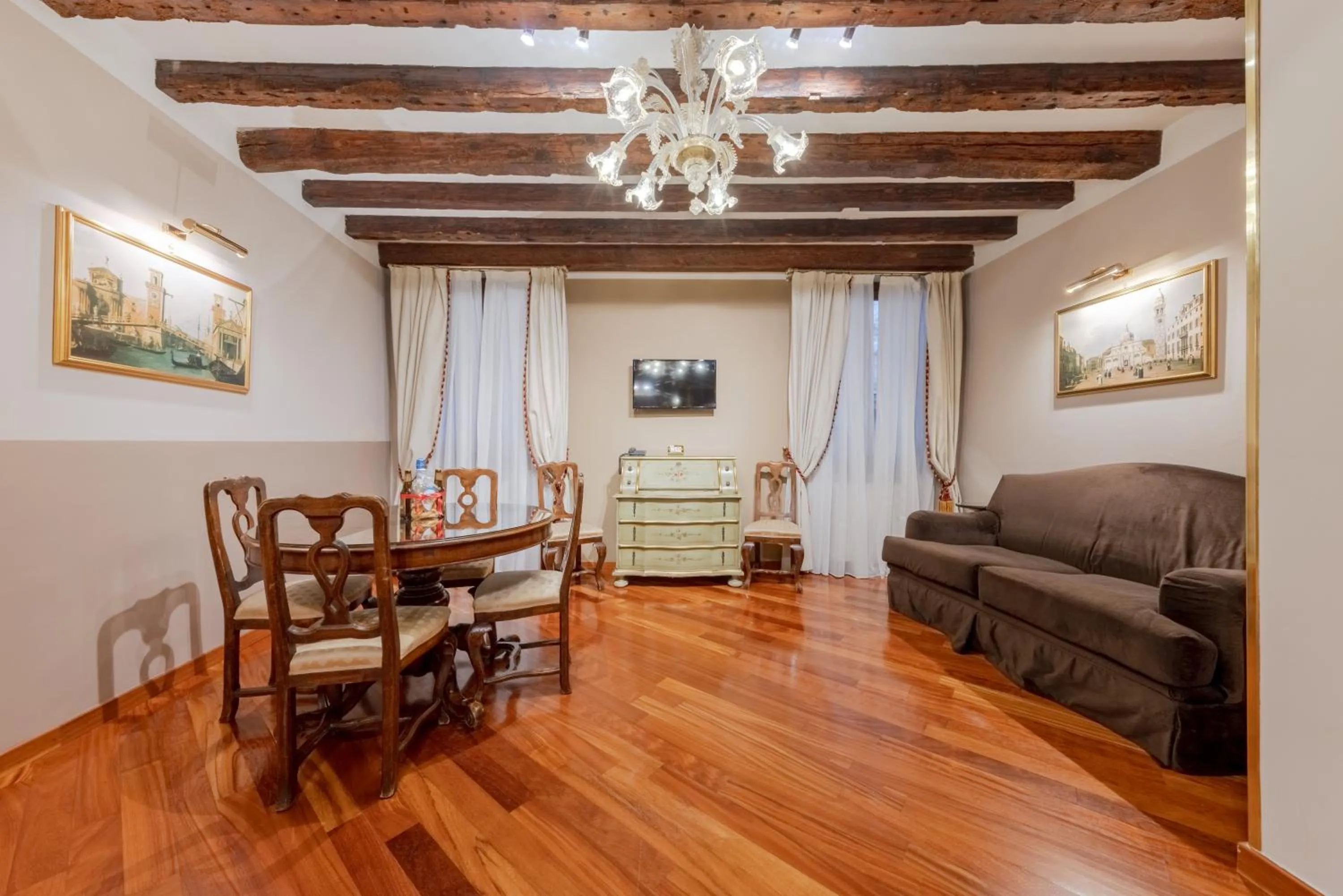 Living room in Cà dell'arte Suite