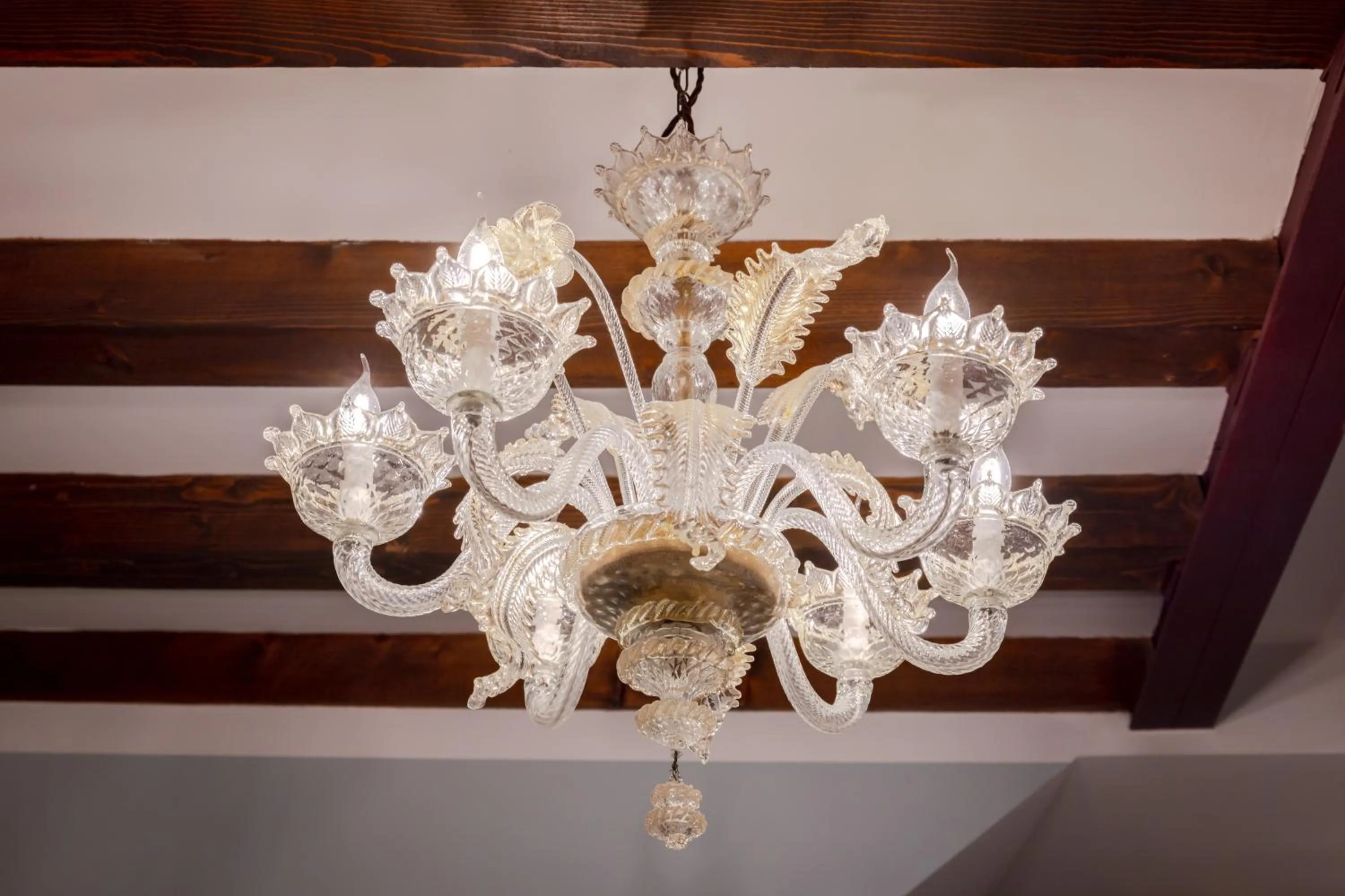 Decorative detail in Cà dell'arte Suite