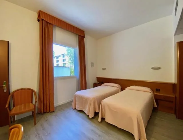 Bed in Hotel Garibaldi