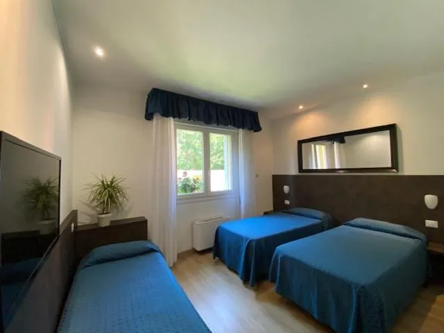 Bed in Hotel Garibaldi