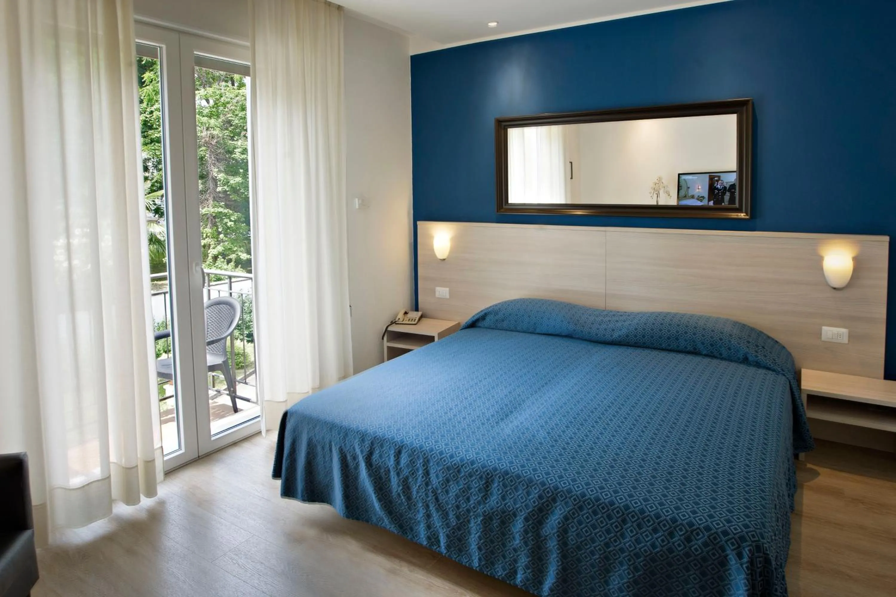 Bed in Hotel Garibaldi