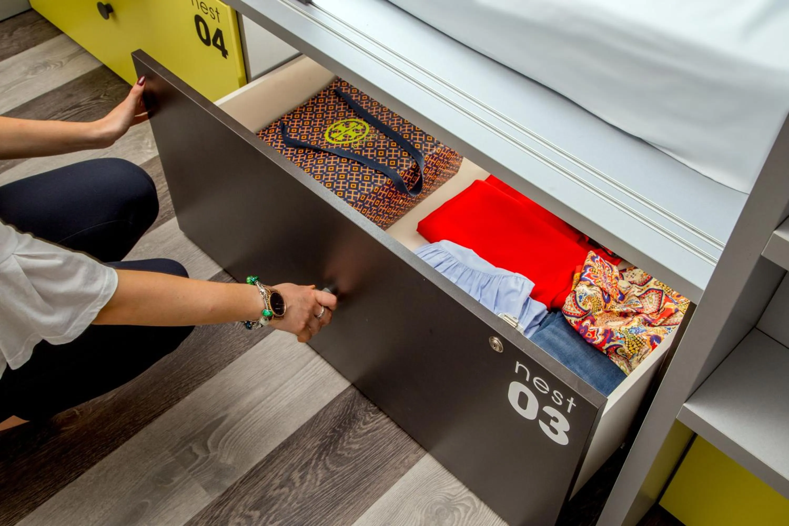 bunk bed in Free Hostels Roma