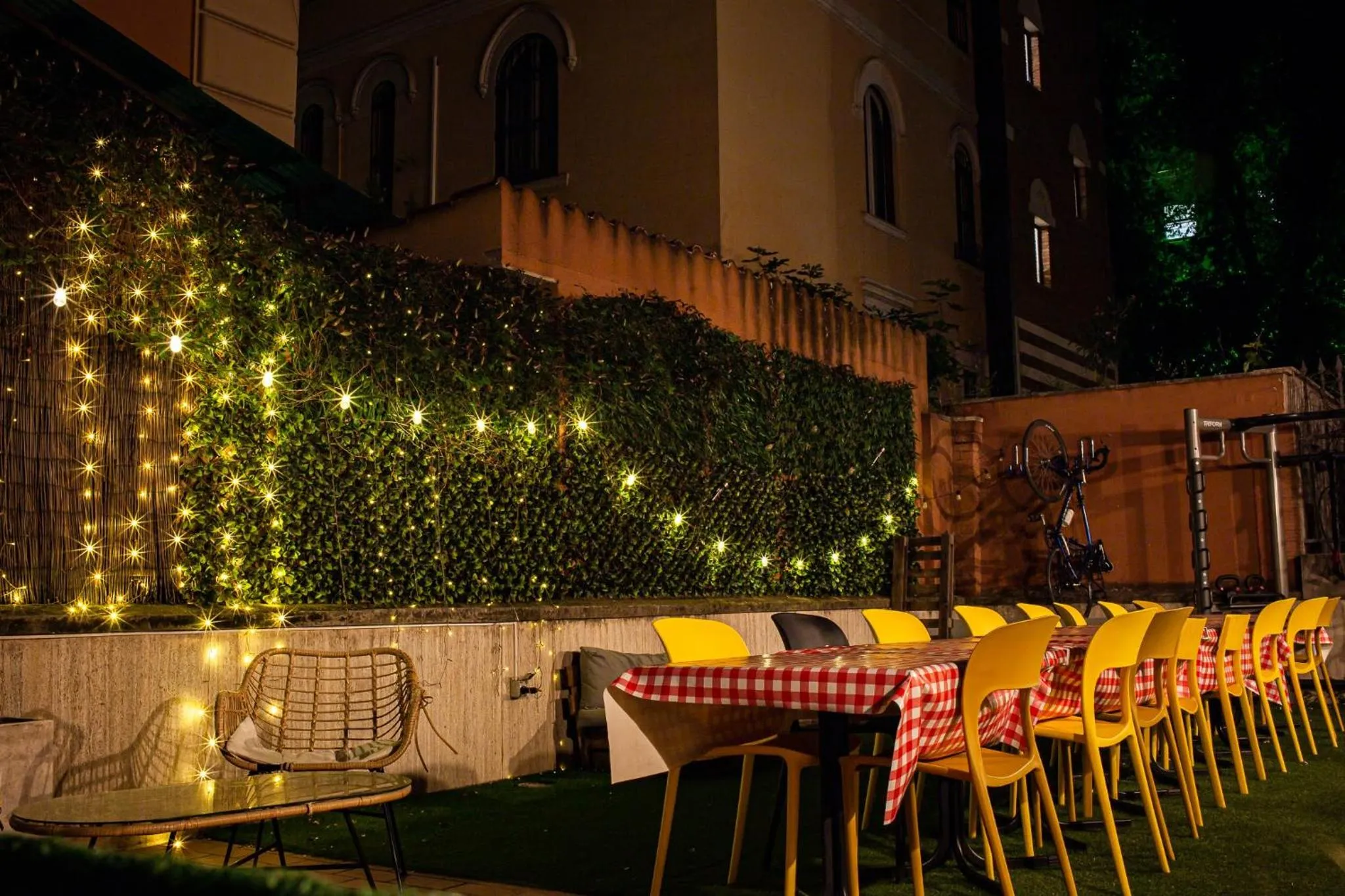 Balcony/Terrace in Free Hostels Roma