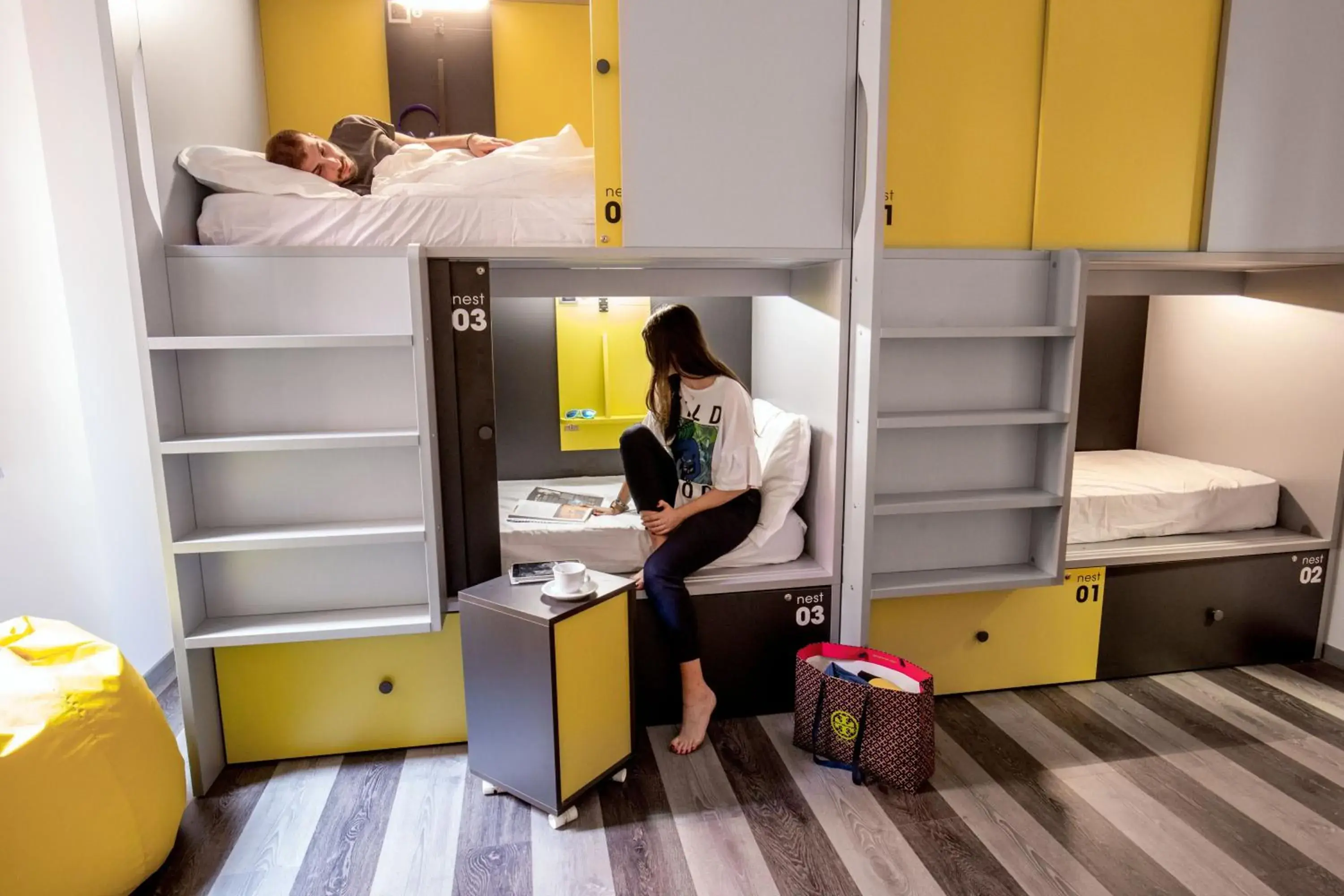 Classic Quadruple Room in Free Hostels Roma Classic Quadruple Room in Free Hostels Roma