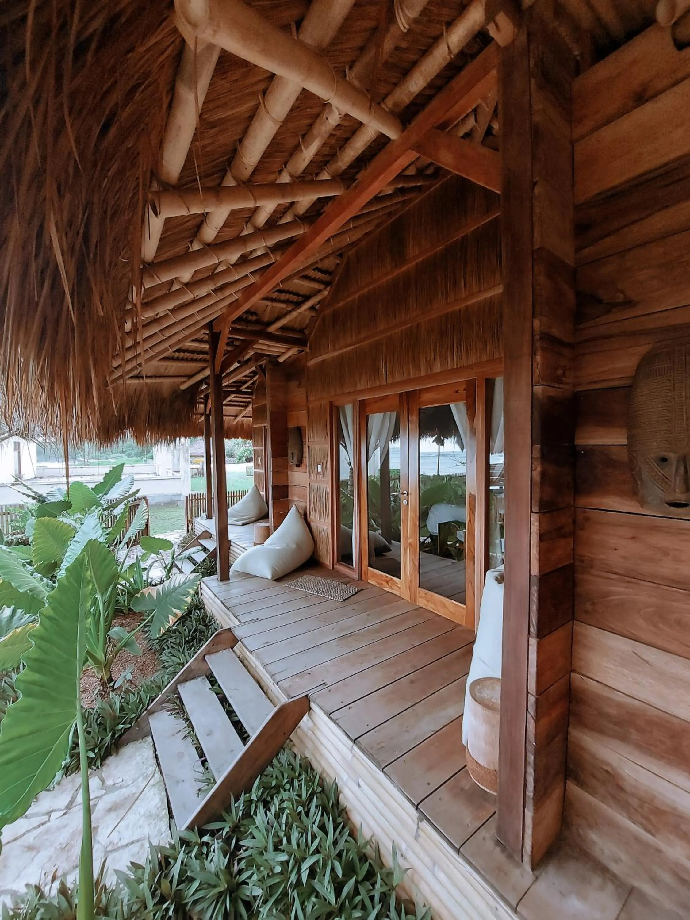 Balcony/Terrace in Sumba Beach House