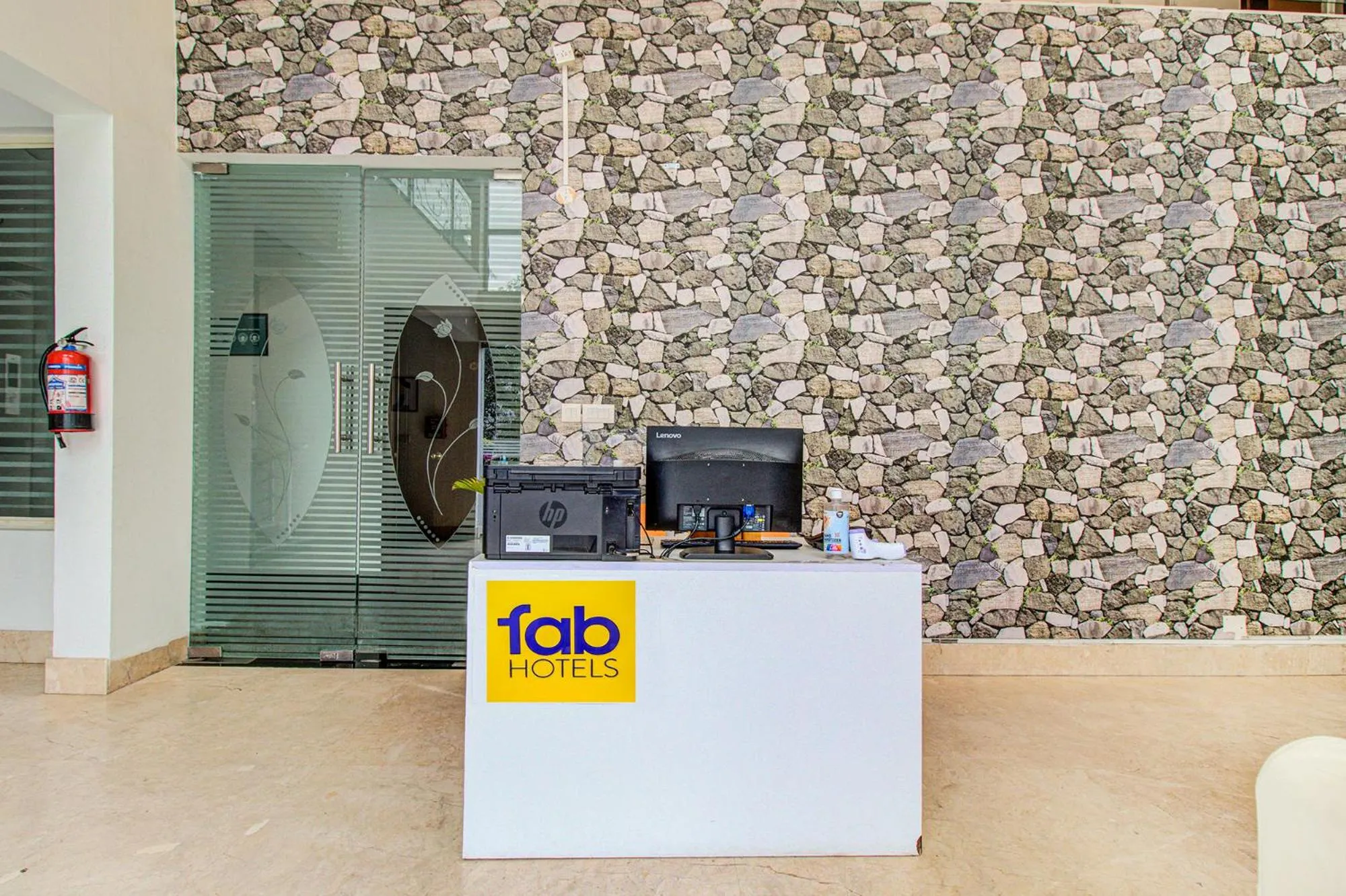 Lobby or reception in FabHotel Emara Grand - HAL Old Airport Road