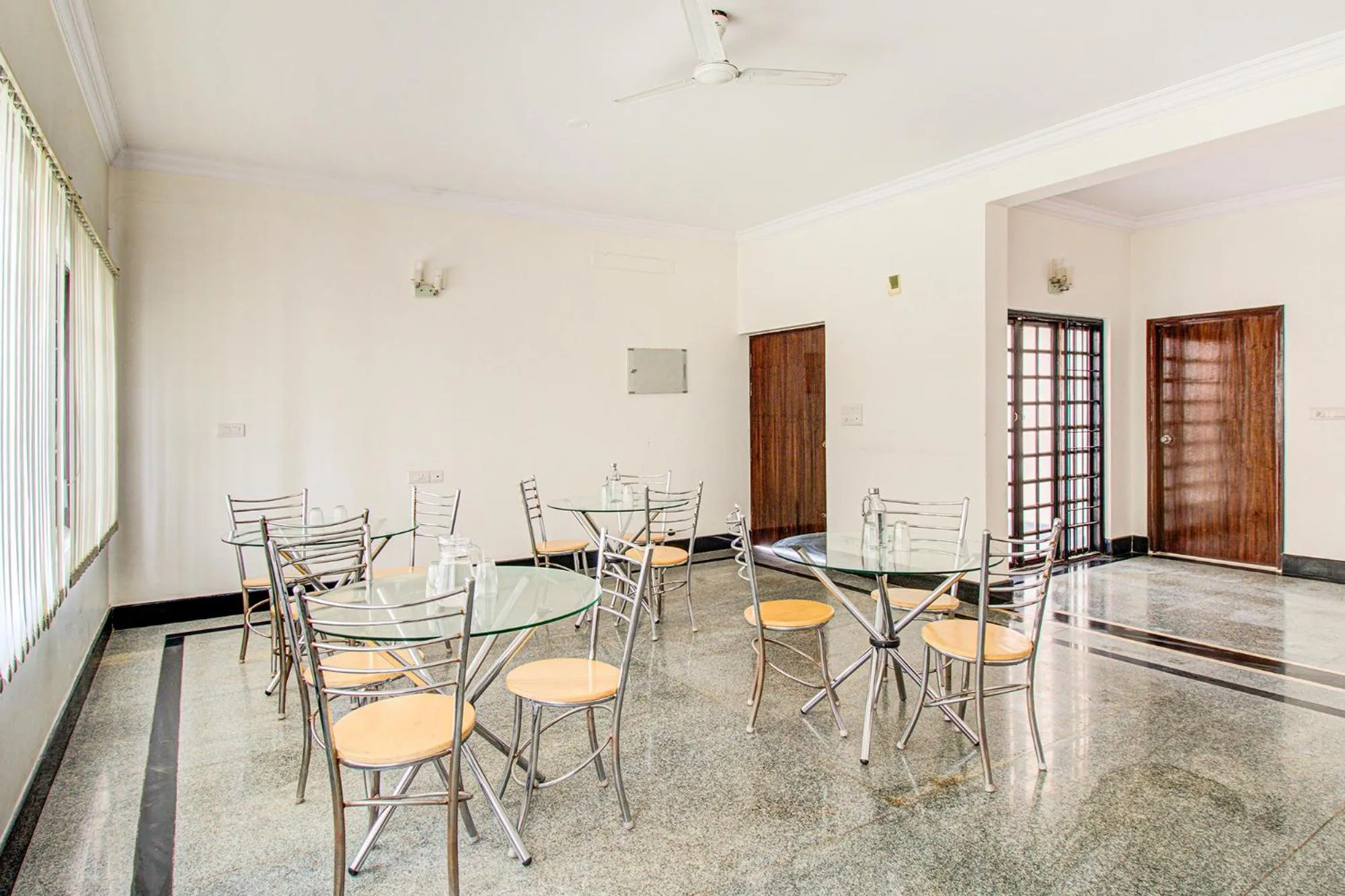 Dining area in FabHotel Emara Grand - HAL Old Airport Road