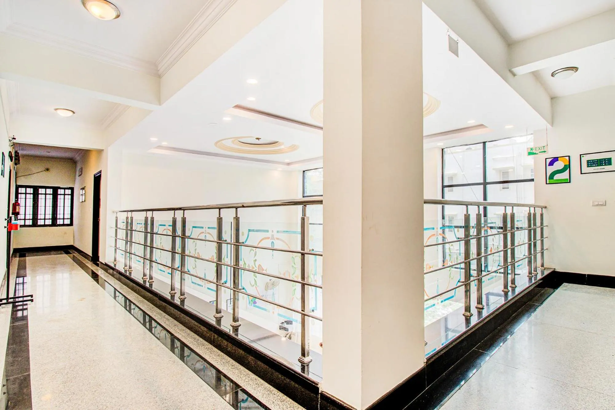 Lobby or reception in FabHotel Emara Grand - HAL Old Airport Road