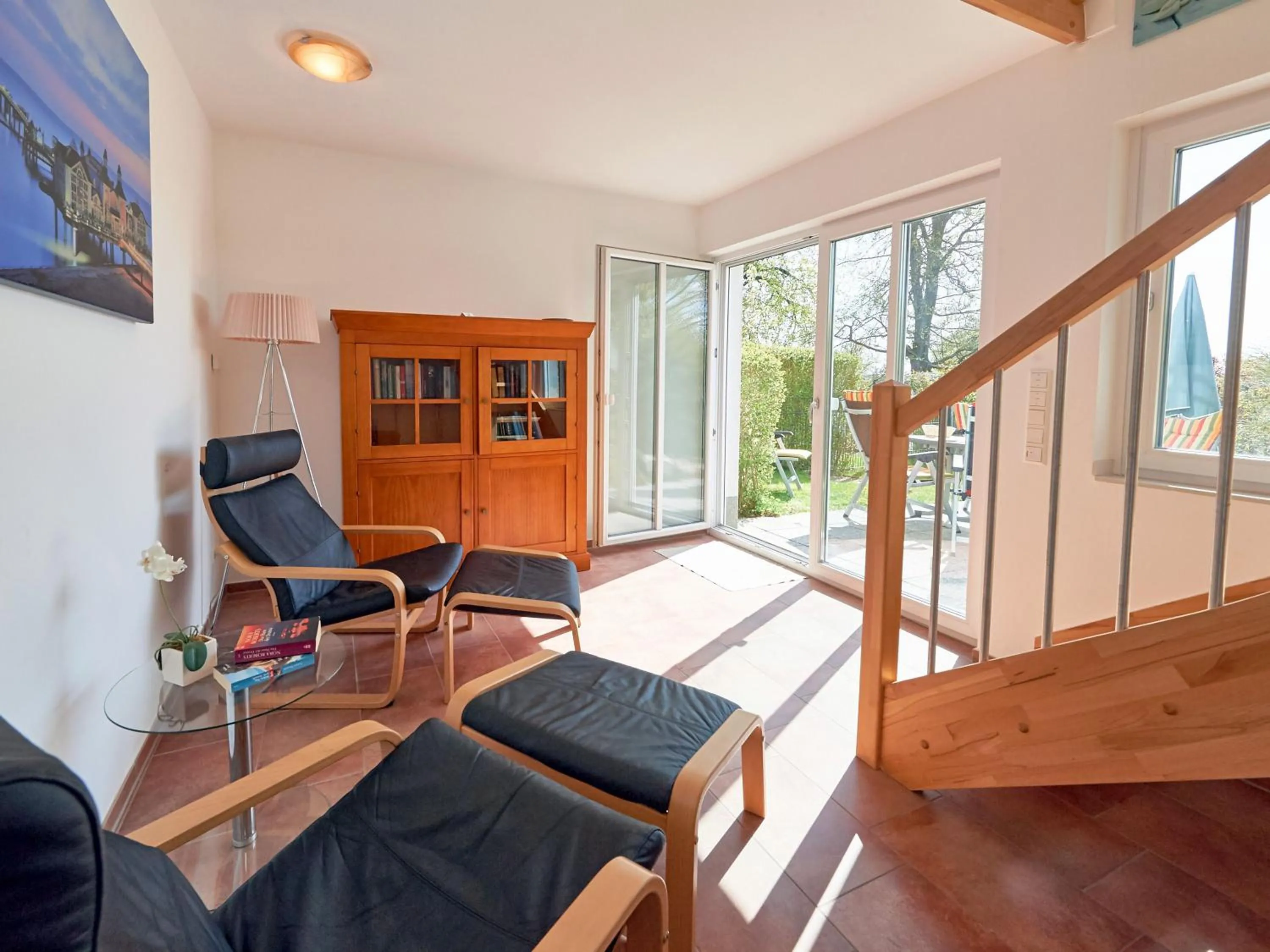 Haus Strandjuwel - Haus 2 "Sonnenträumer" mit Sauna und Terrasse
