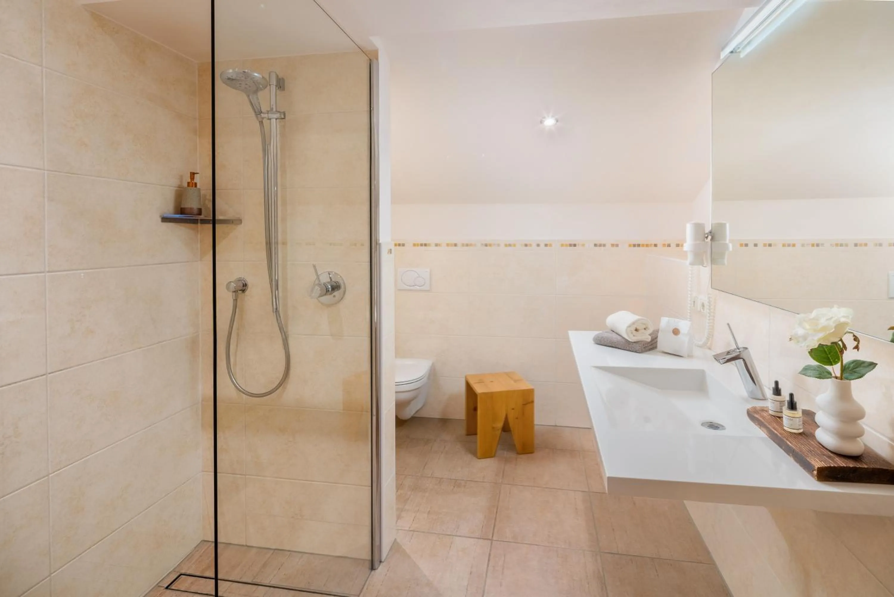 Bathroom in Das Bäckergut am Haldensee