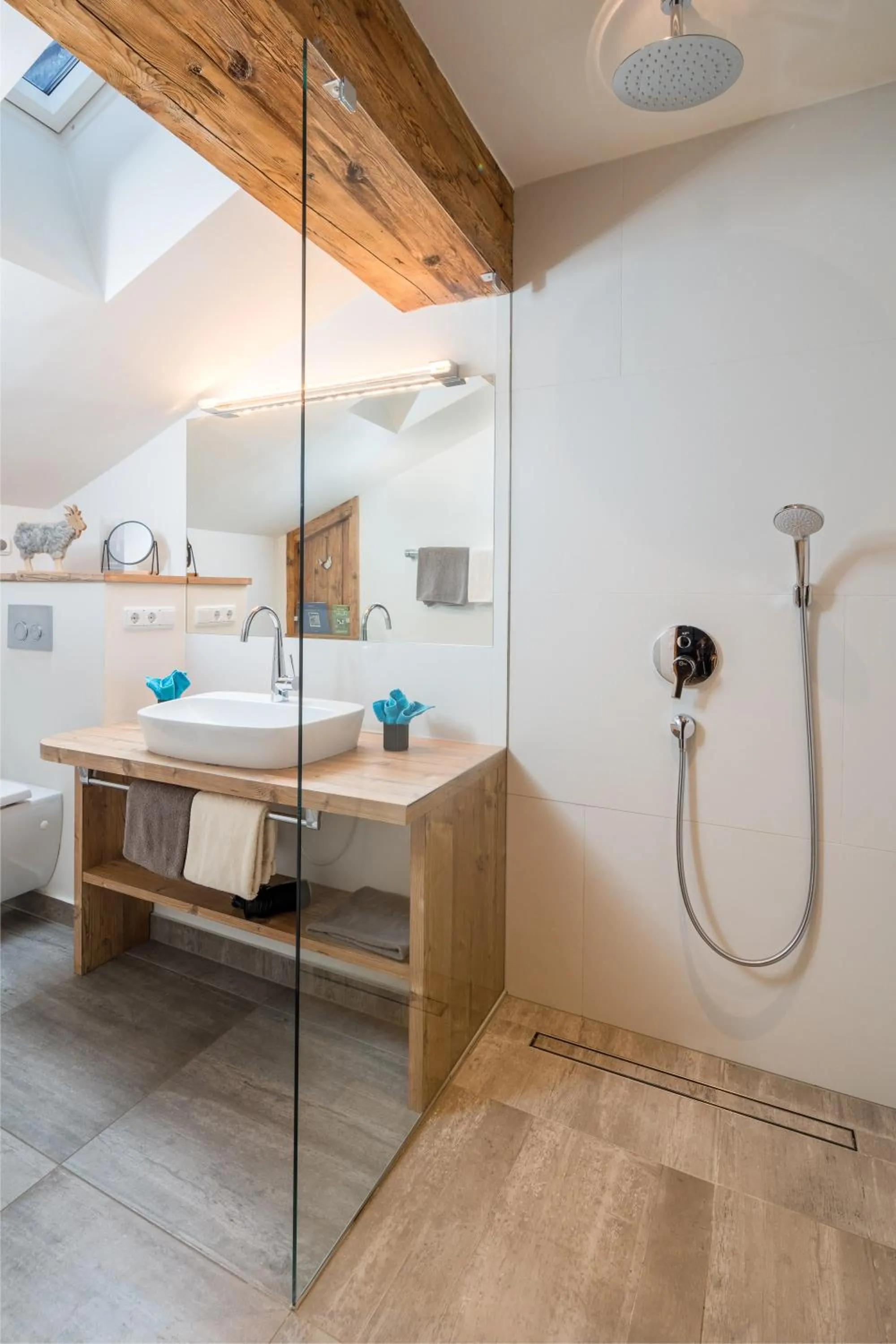 Shower in Das Bäckergut am Haldensee