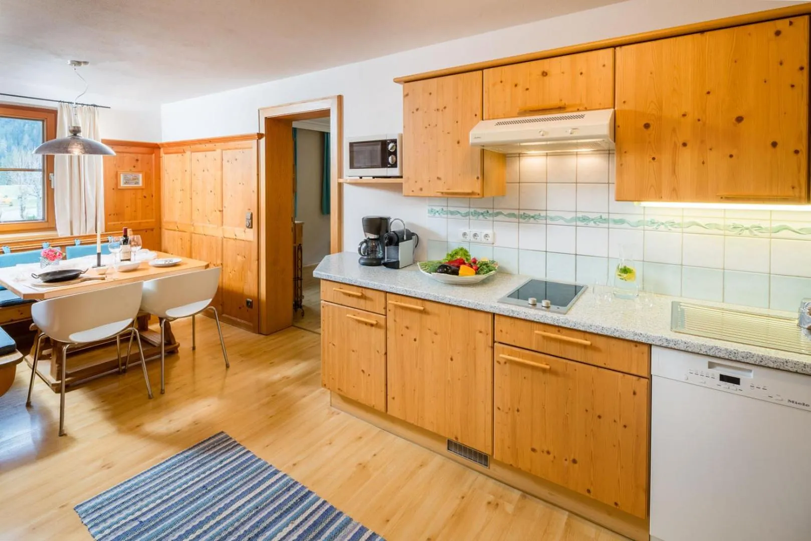 Kitchen or kitchenette in Das Bäckergut am Haldensee