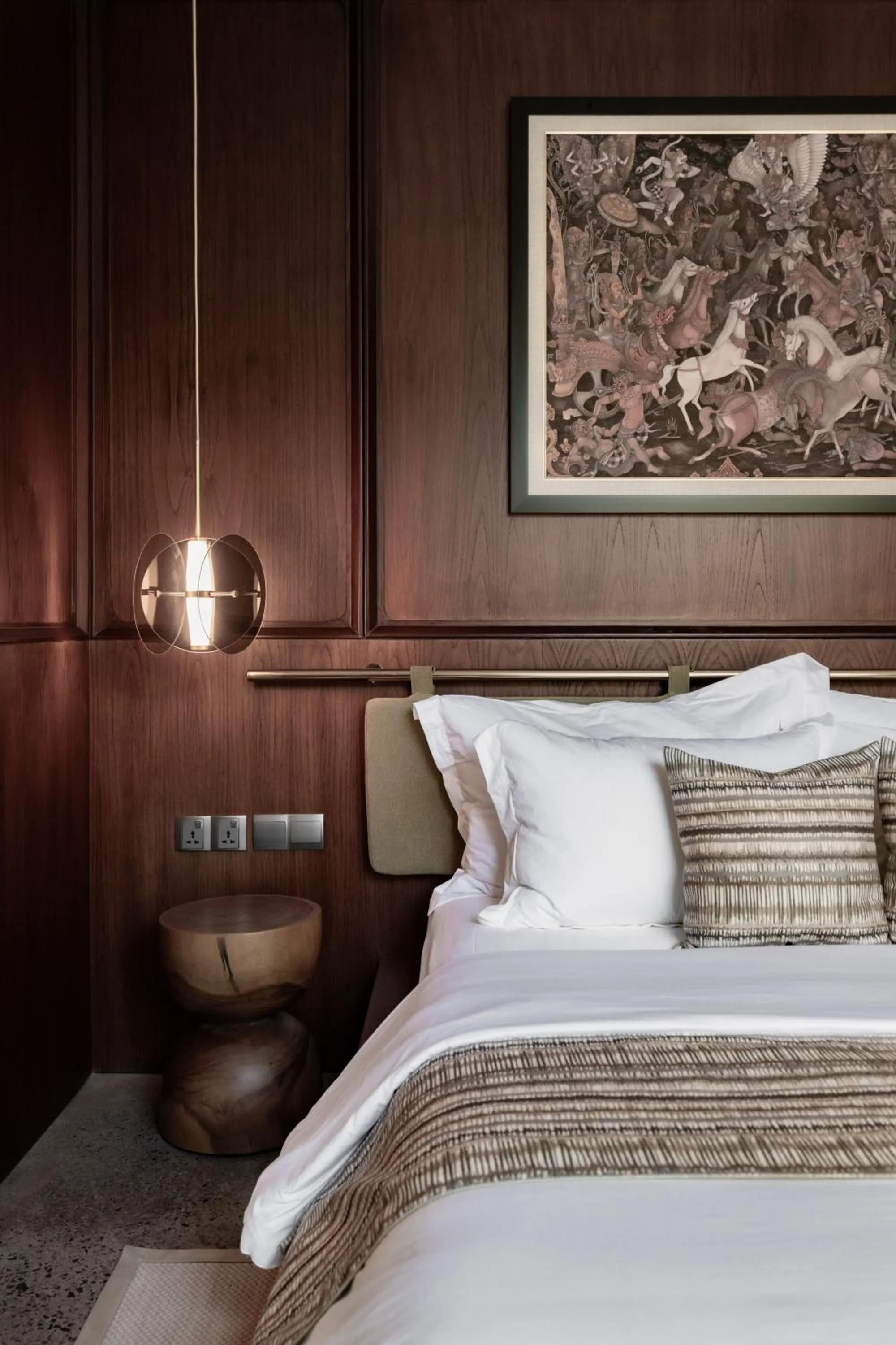 Bedroom, Bed in Munno Villa