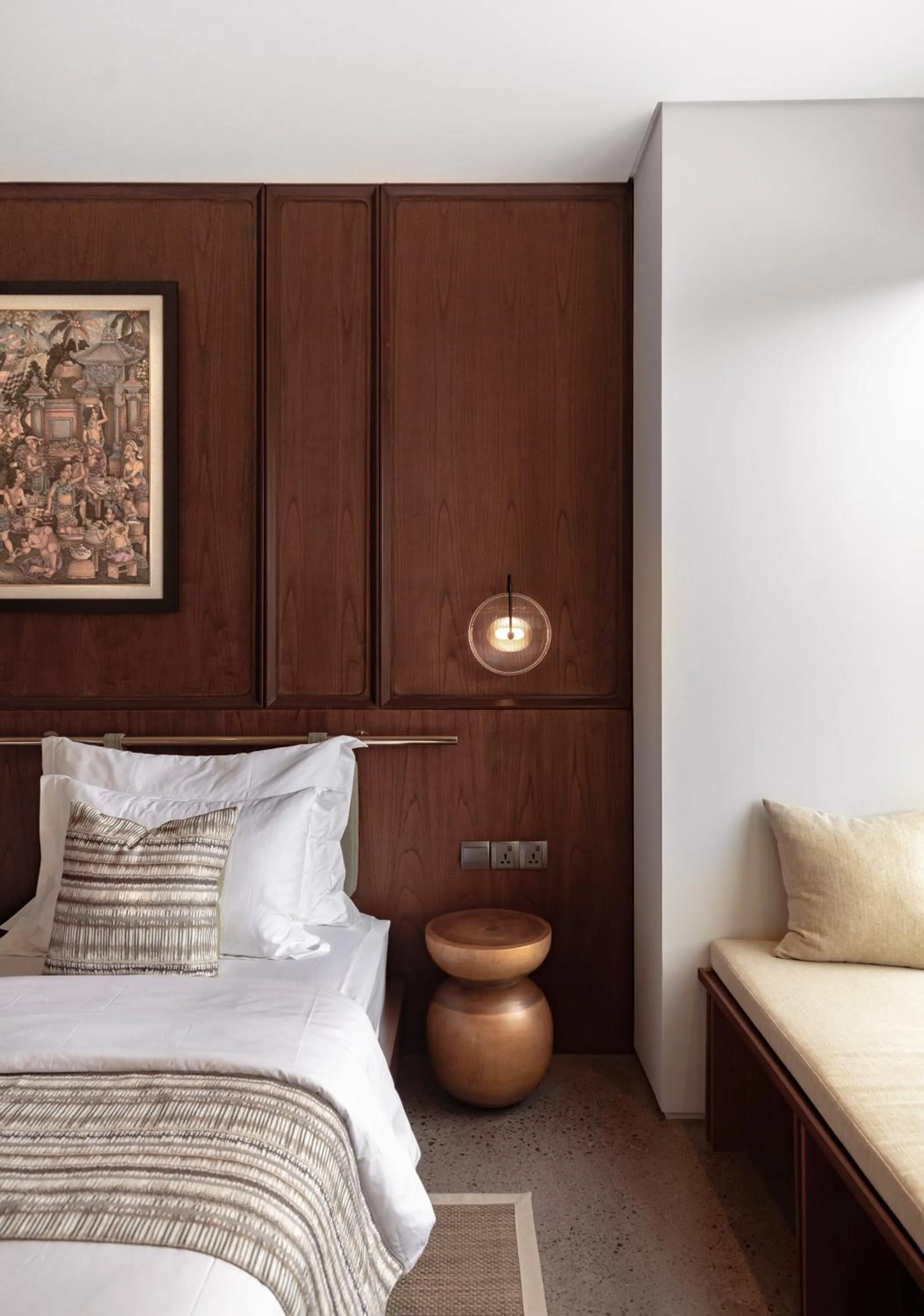 Bedroom, Bed in Munno Villa