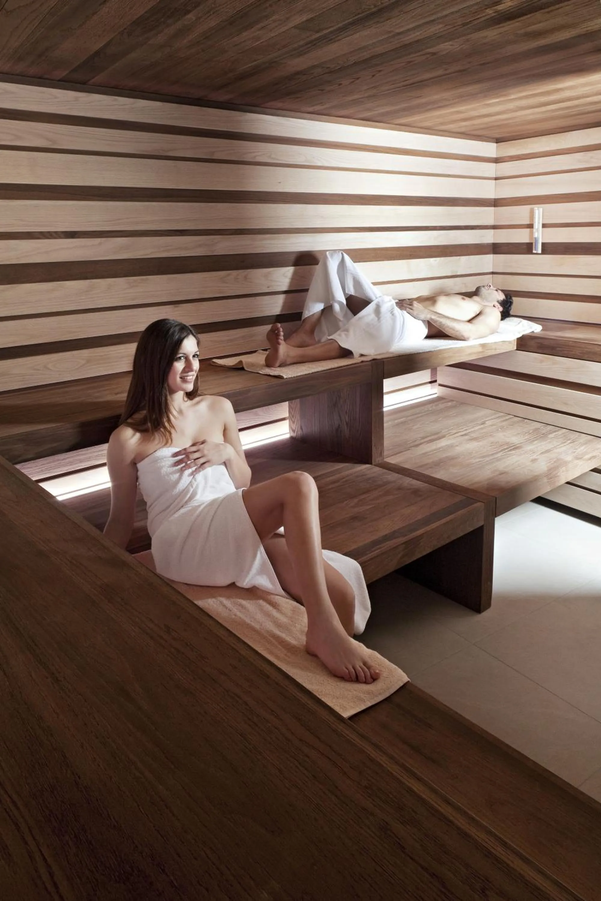 Sauna in Hotel Tiferno