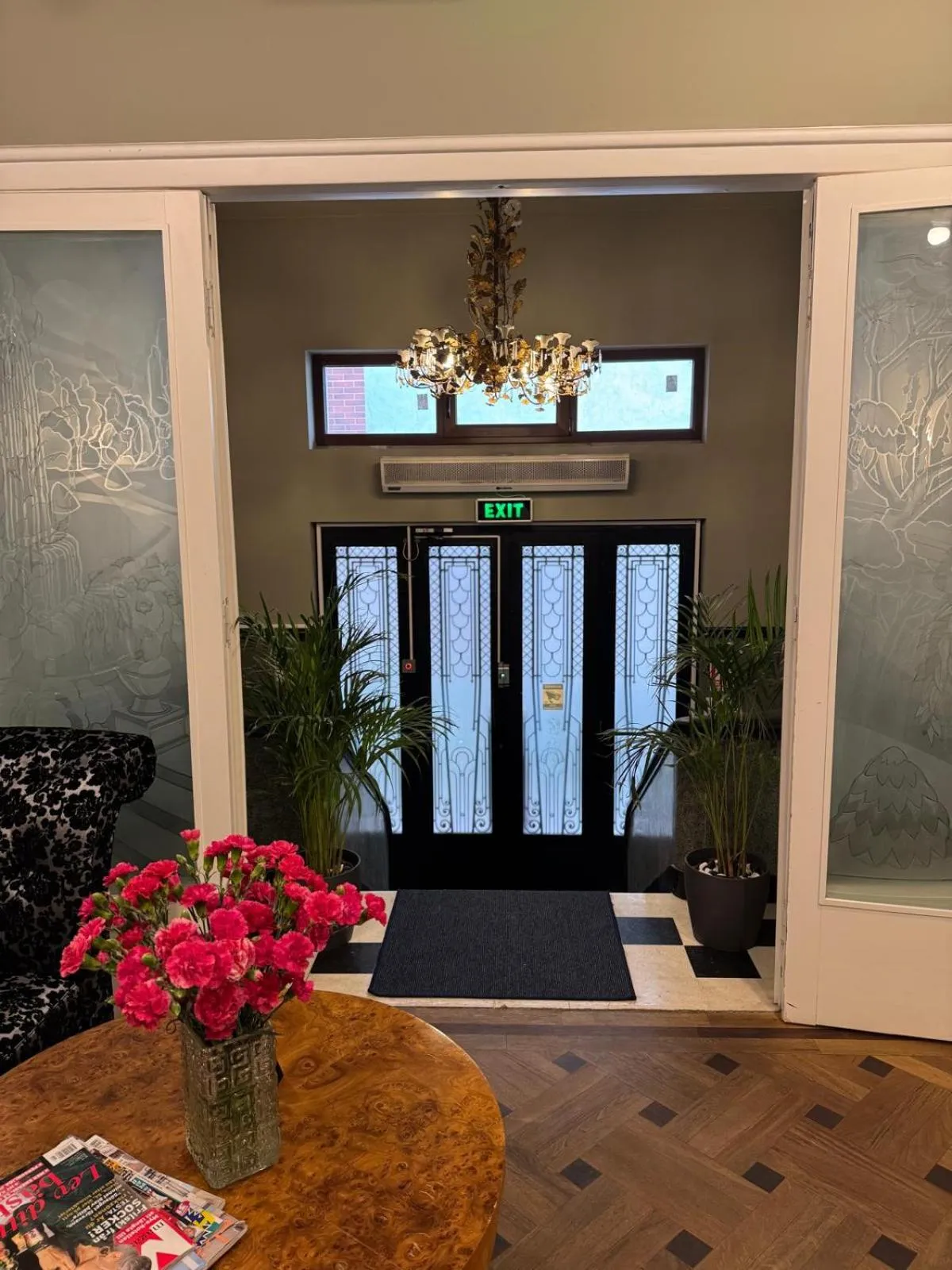 Lobby or reception in Nobel Boutique