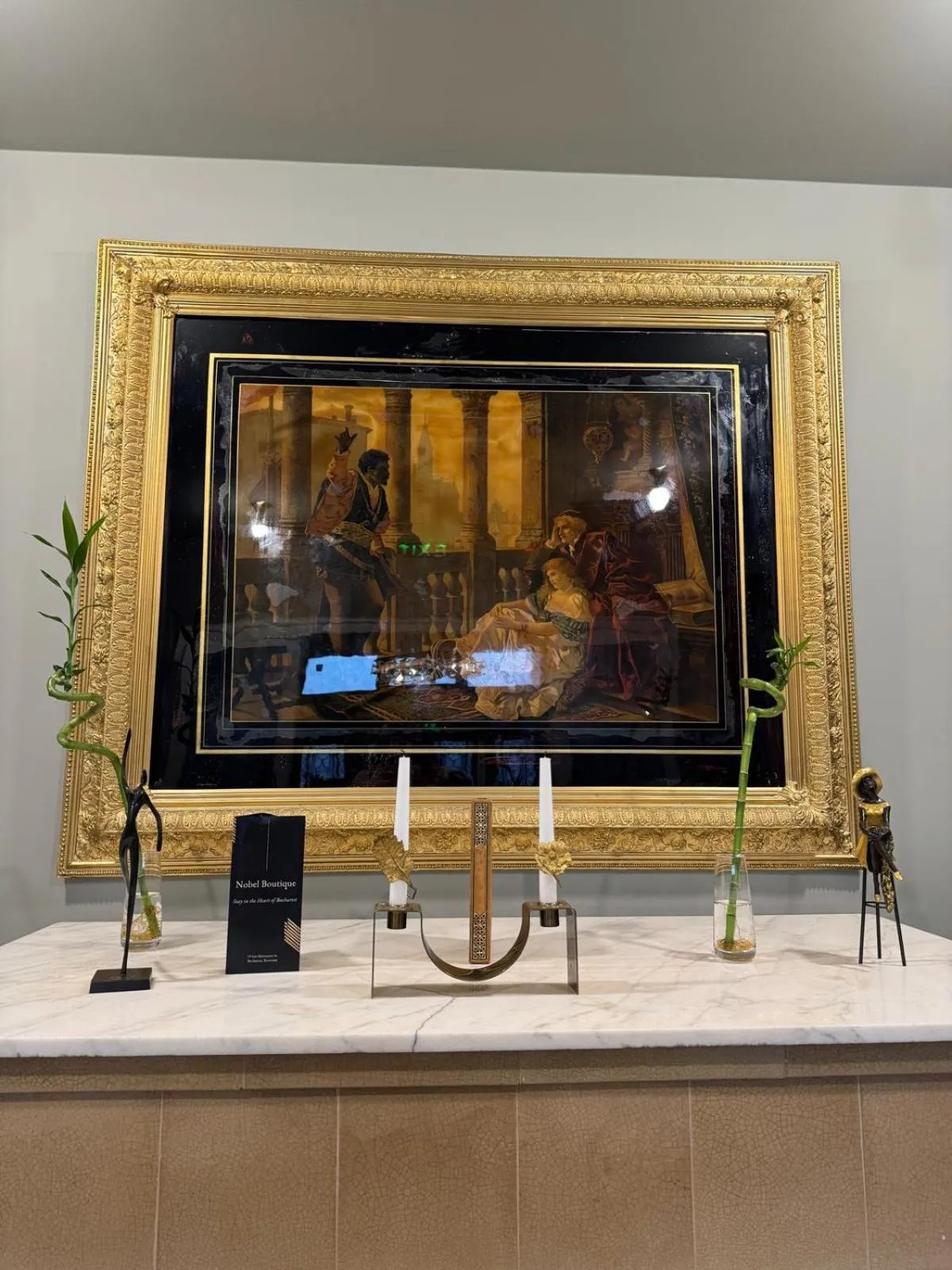 Lobby or reception in Nobel Boutique